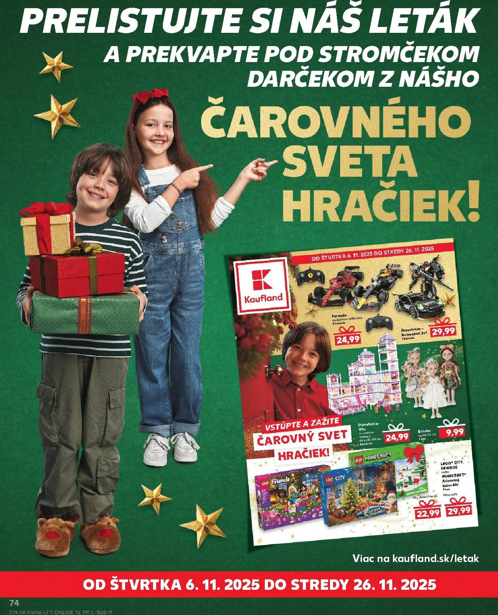 Page 74 of Aktuálny kaufland leták platný od štvrtka 13.11 do 19.11
