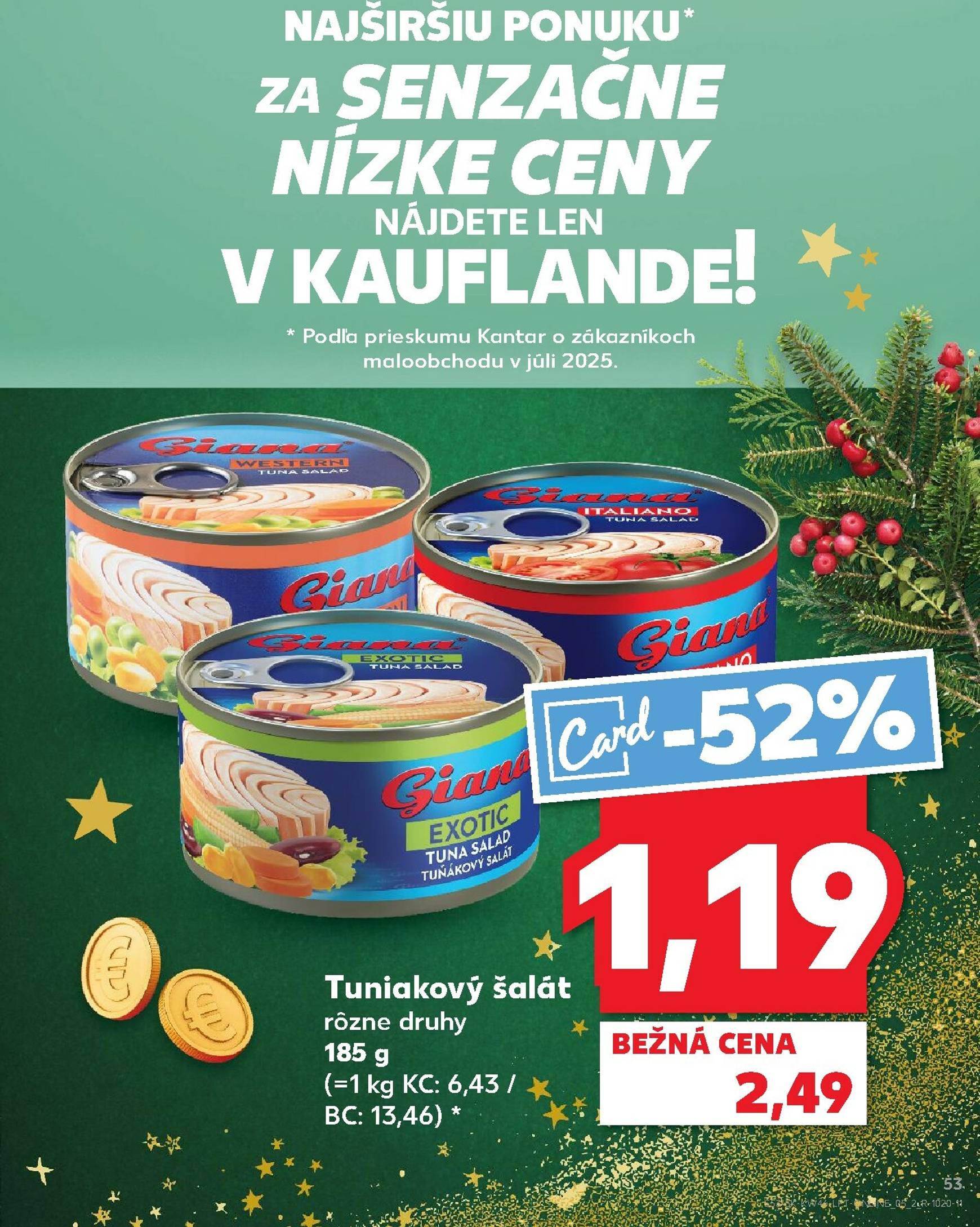 Page 53 of Aktuálny kaufland leták platný od štvrtka 13.11 do 19.11