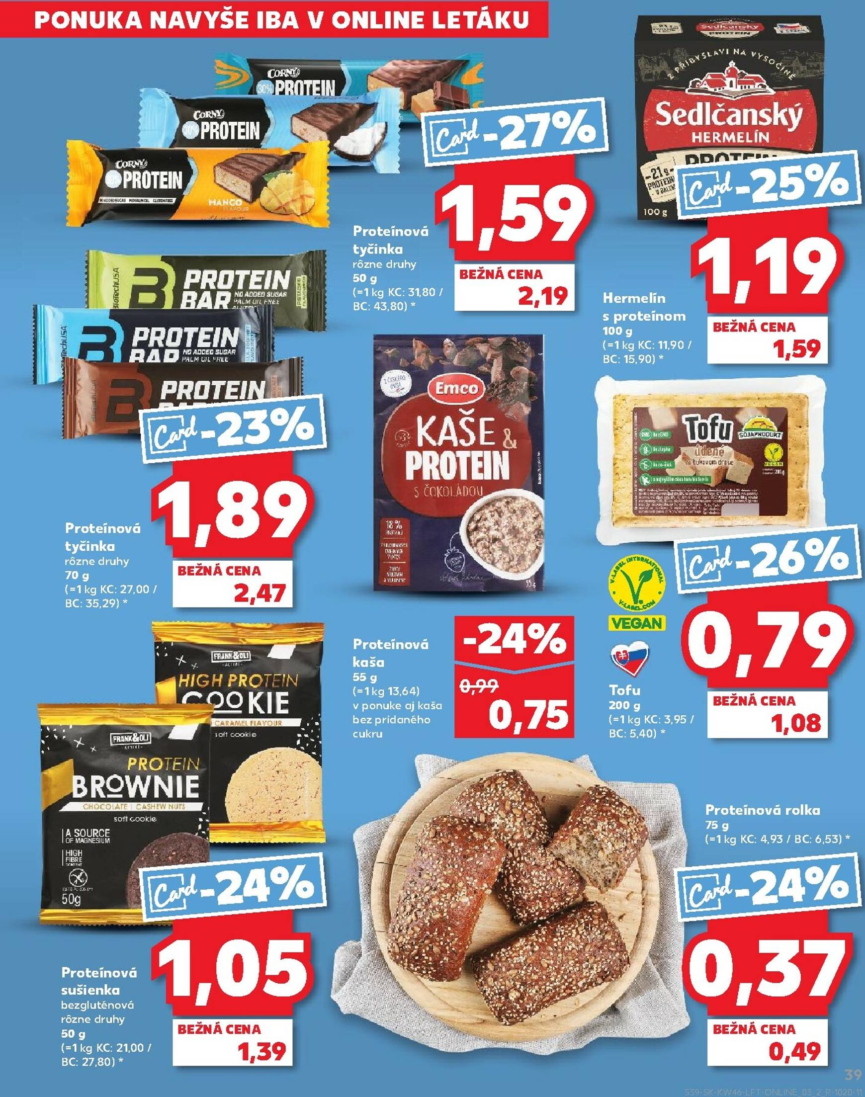 Page 39 of Aktuálny kaufland leták platný od štvrtka 13.11 do 19.11