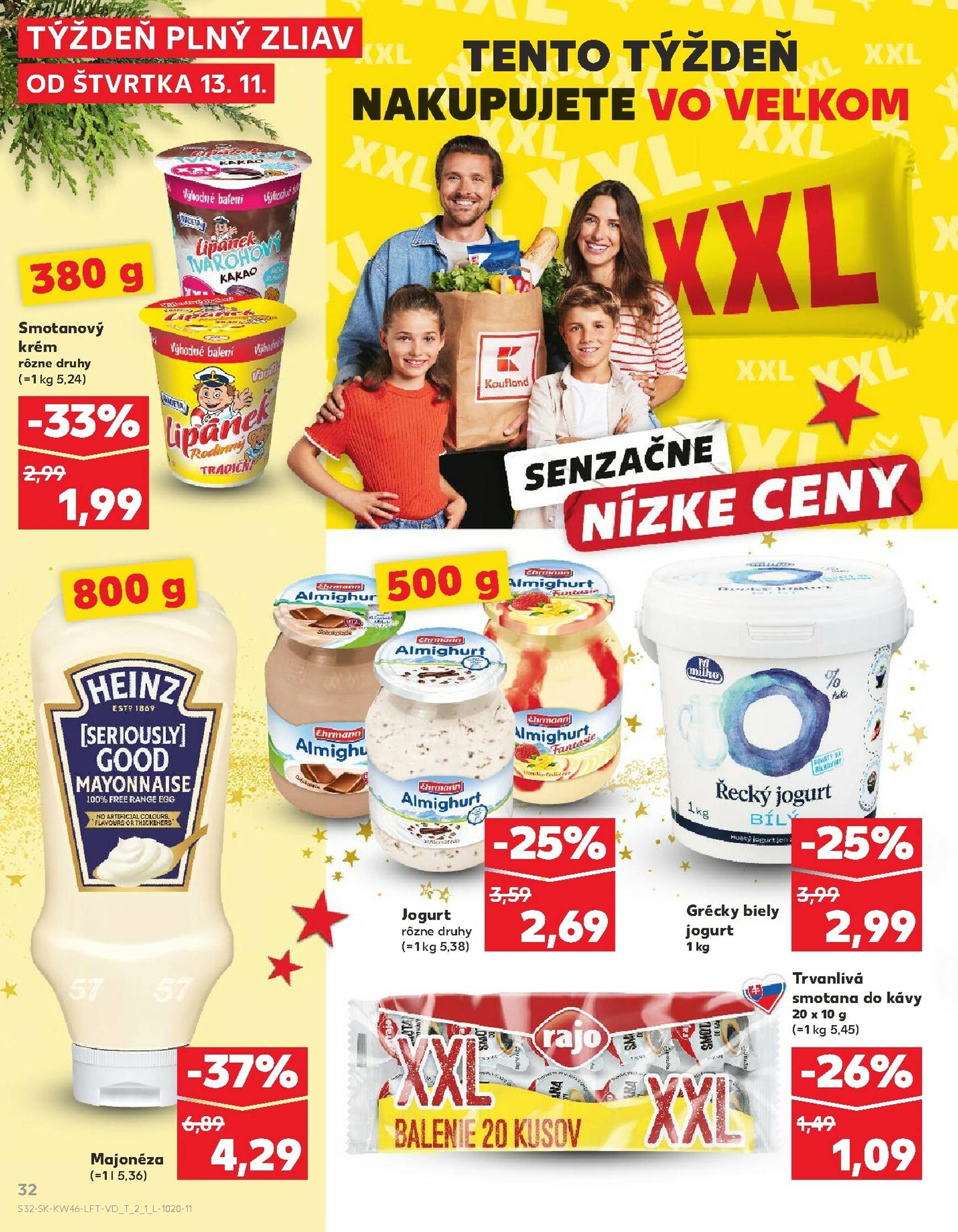 Page 32 of Aktuálny kaufland leták platný od štvrtka 13.11 do 19.11