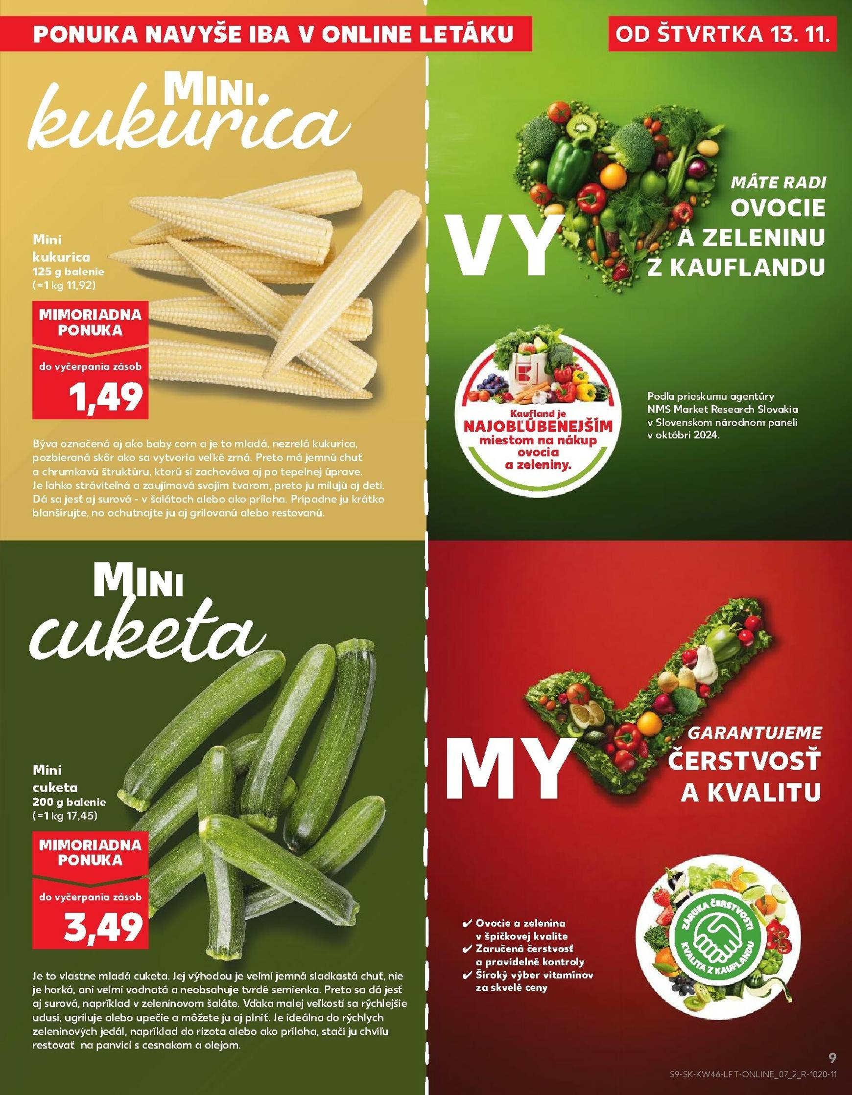 Page 9 of Aktuálny kaufland leták platný od štvrtka 13.11 do 19.11