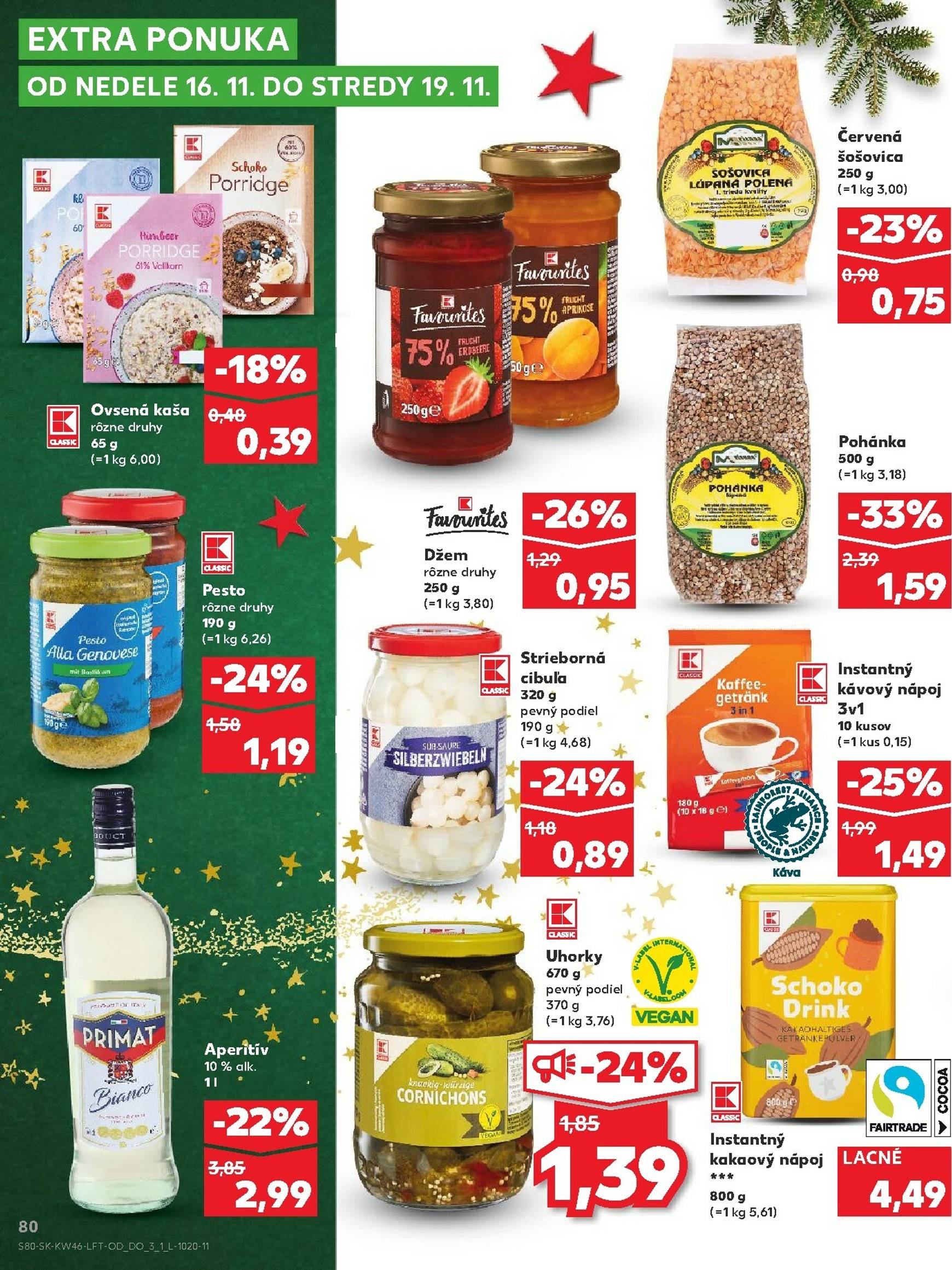 Page 80 of Aktuálny kaufland leták platný od štvrtka 13.11 do 19.11