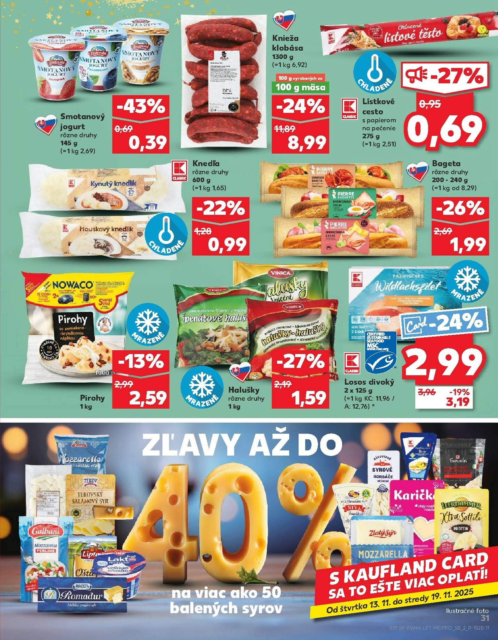 Page 31 of Aktuálny kaufland leták platný od štvrtka 13.11 do 19.11