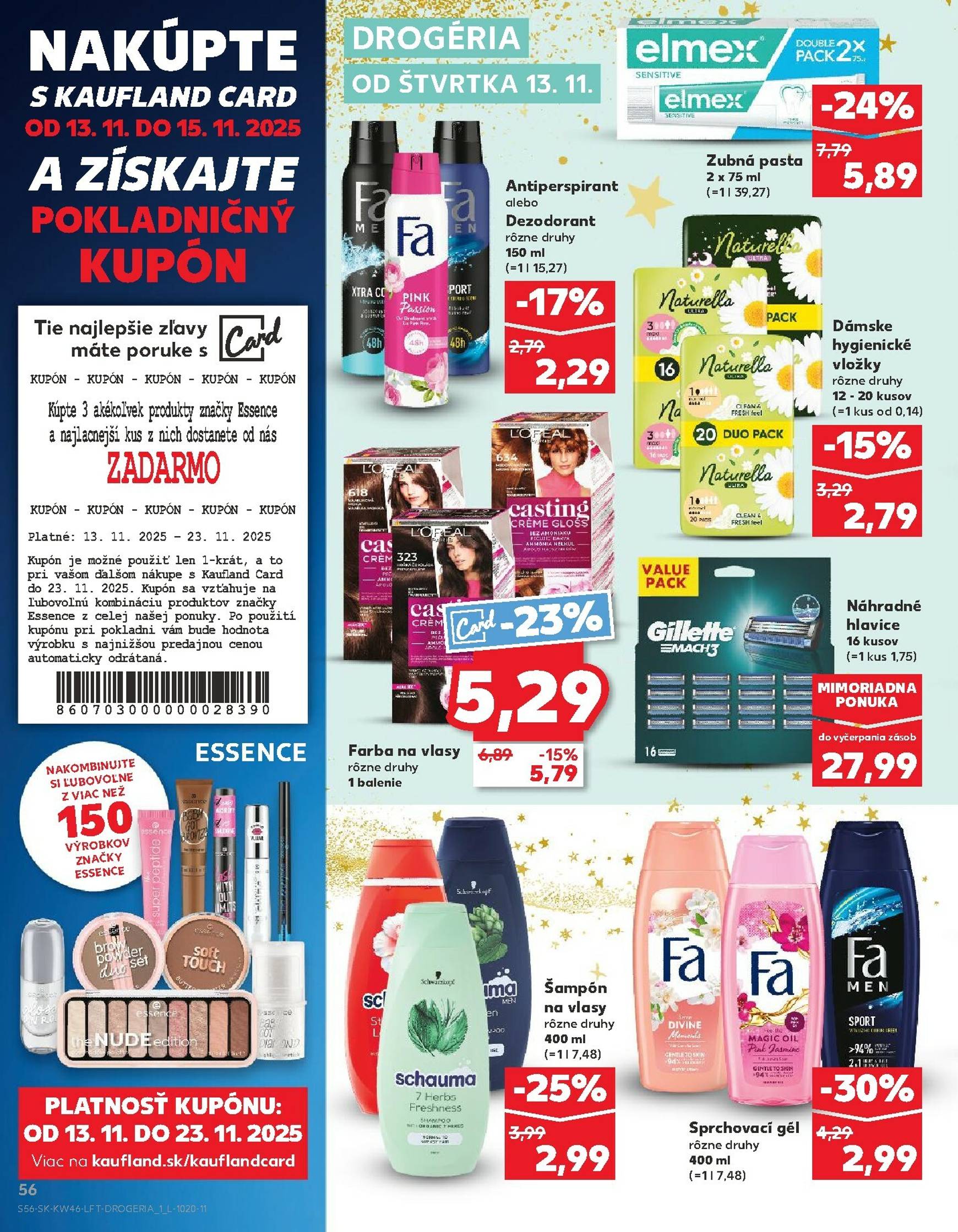Page 56 of Aktuálny kaufland leták platný od štvrtka 13.11 do 19.11