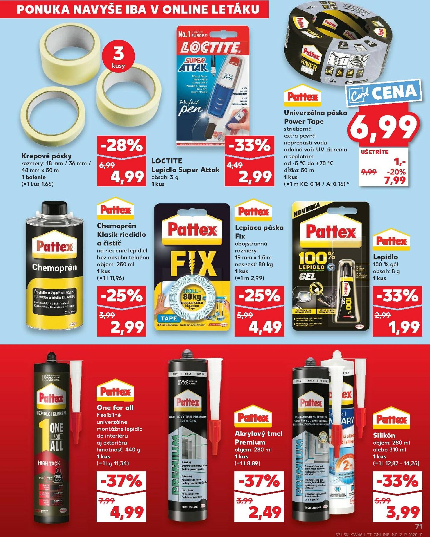 Page 71 of Aktuálny kaufland leták platný od štvrtka 13.11 do 19.11