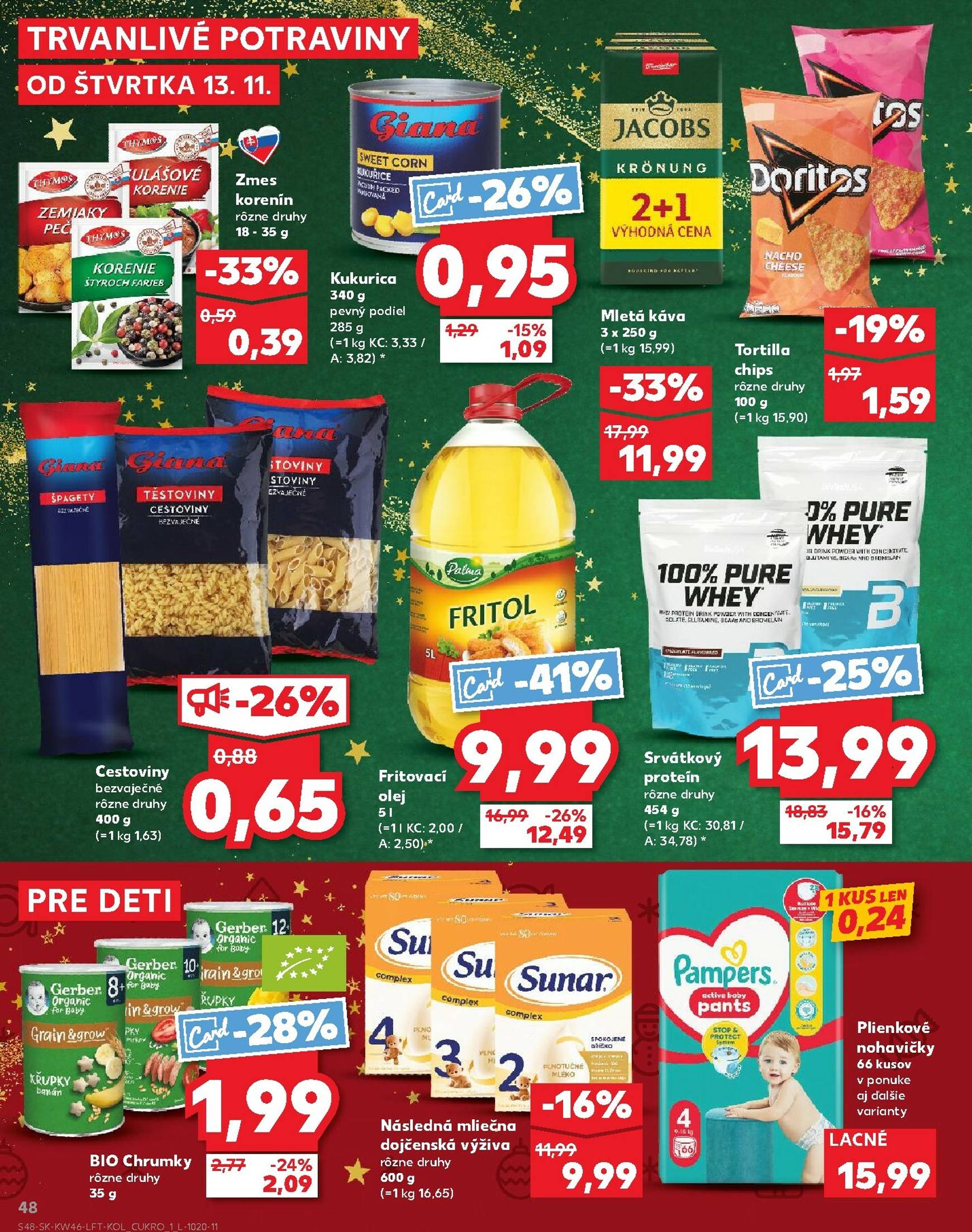 Page 48 of Aktuálny kaufland leták platný od štvrtka 13.11 do 19.11