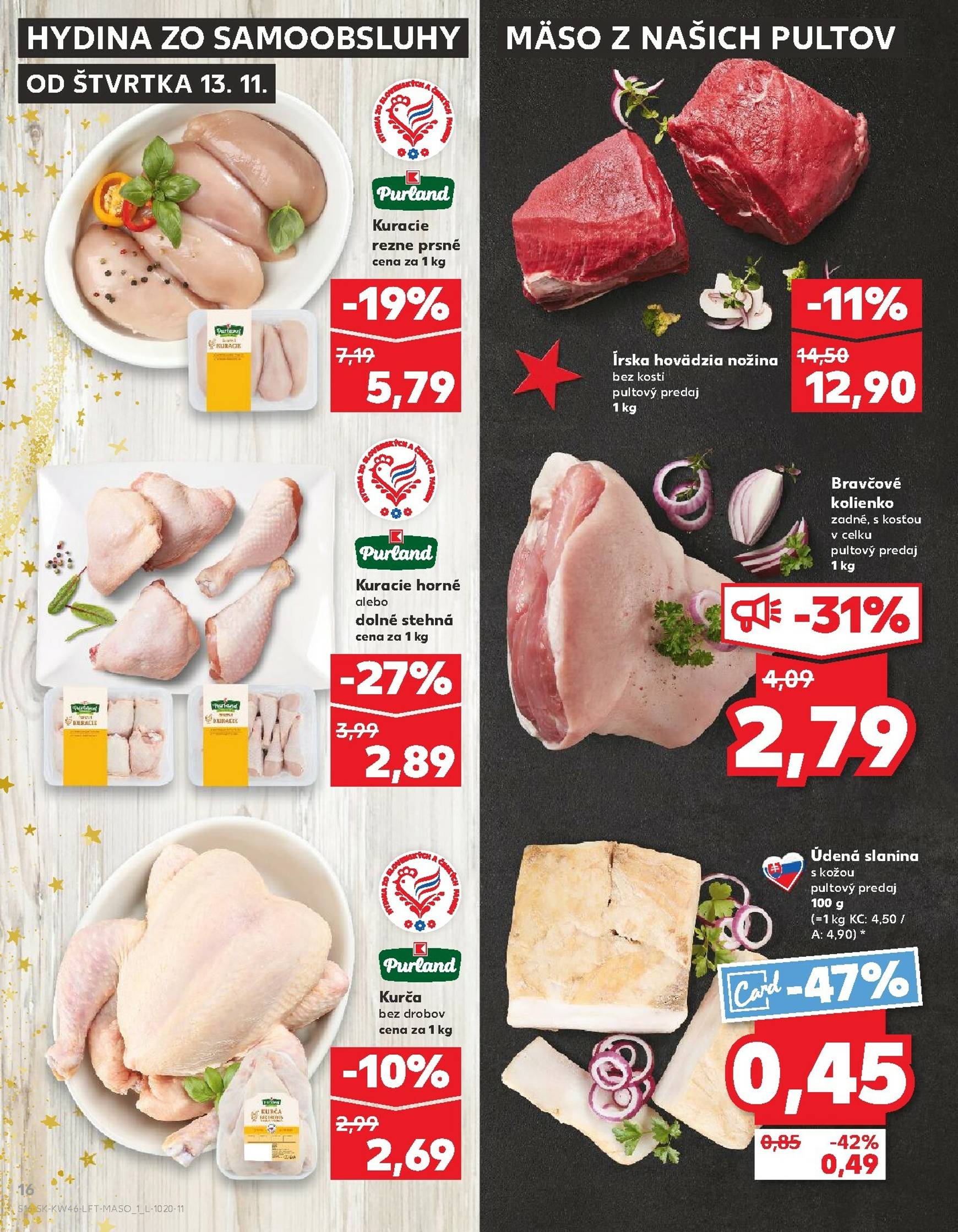 Page 16 of Aktuálny kaufland leták platný od štvrtka 13.11 do 19.11