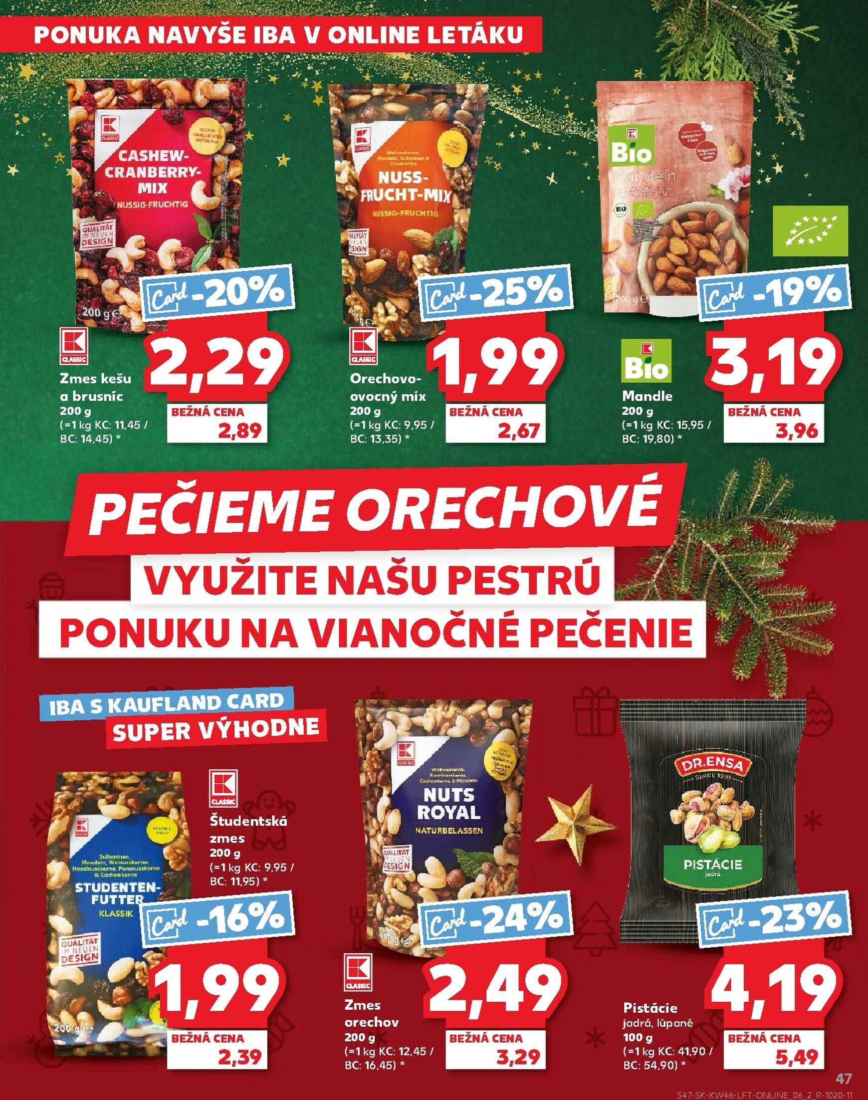 Page 47 of Aktuálny kaufland leták platný od štvrtka 13.11 do 19.11
