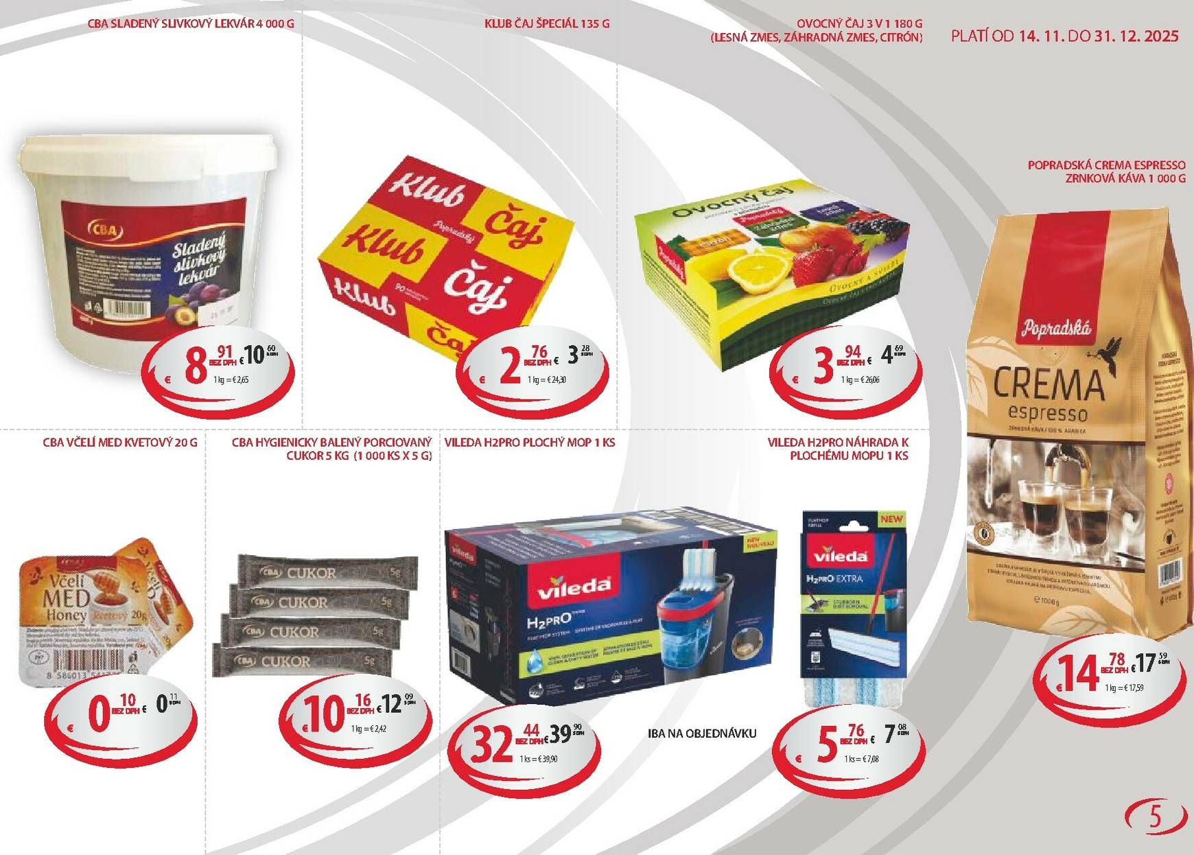 Page 5 of Aktuálny cba leták platný od piatka 14.11 do 31.12