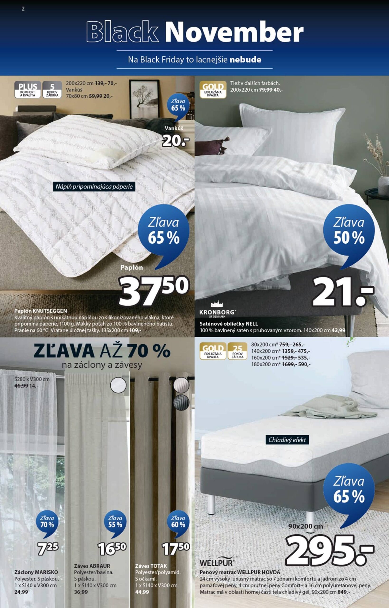 Page 2 of Aktuálny jysk leták platný od pondelka 10.11 do 23.11