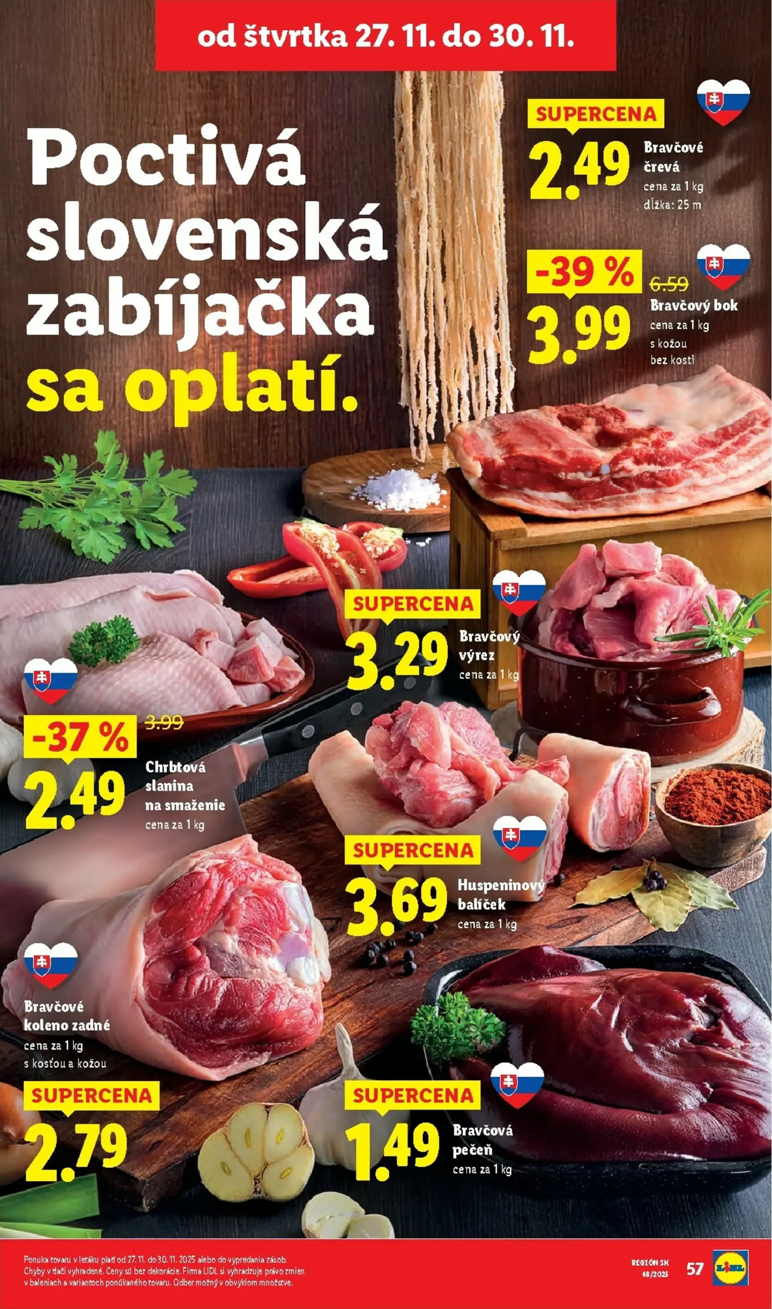 Page 57 of Aktuálny lidl leták platný od pondelka 24.11 do 30.11
