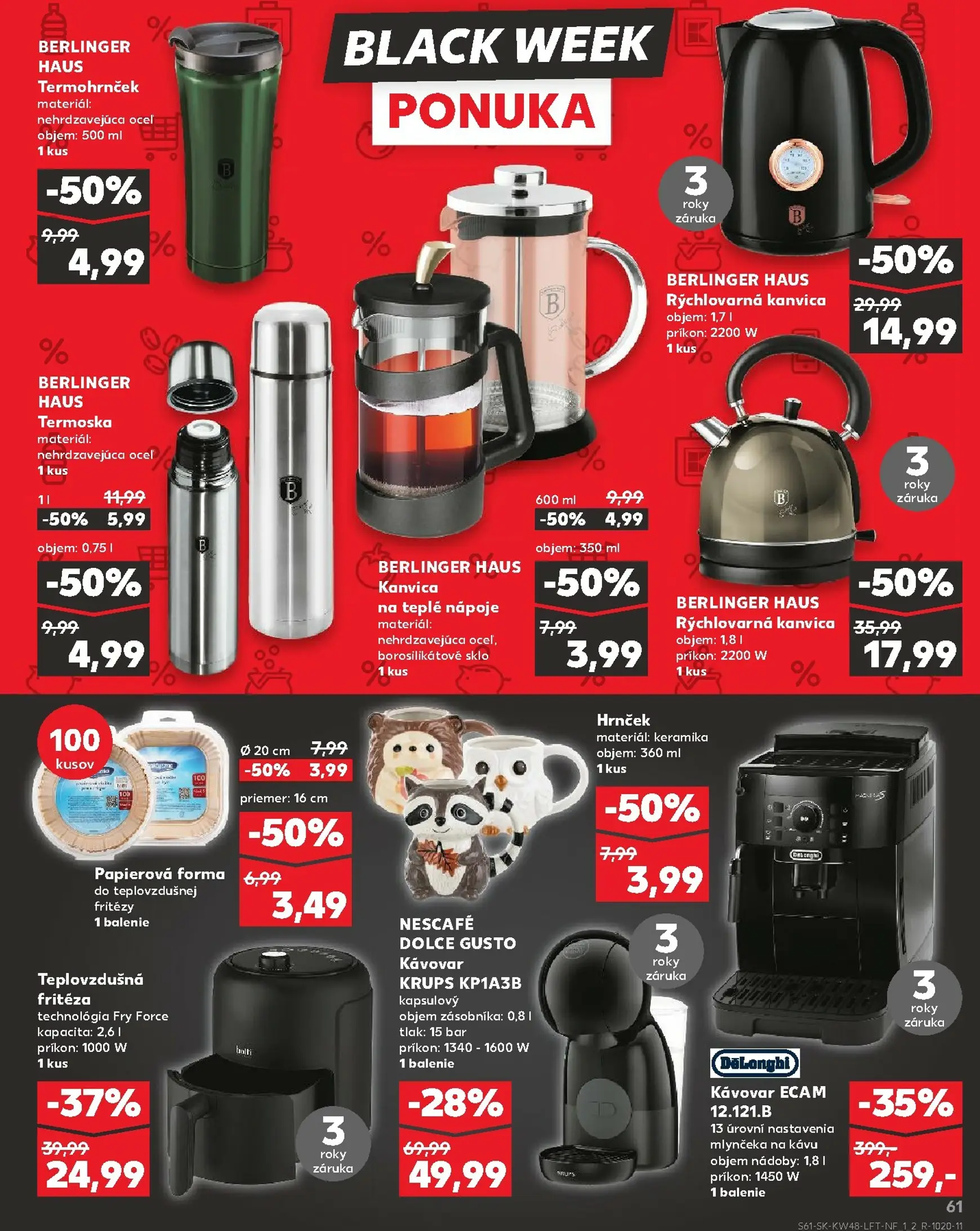 Page 61 of Aktuálny kaufland leták platný od štvrtka 27.11 do 03.12