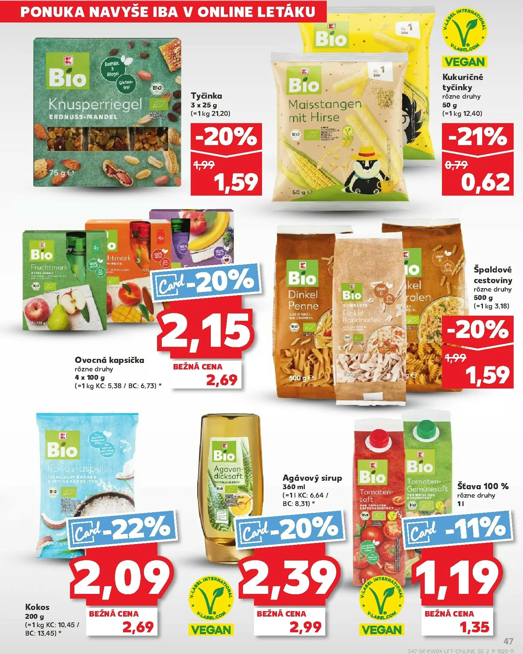 Page 47 of Aktuálny kaufland leták platný od štvrtka 22.01 do 28.01