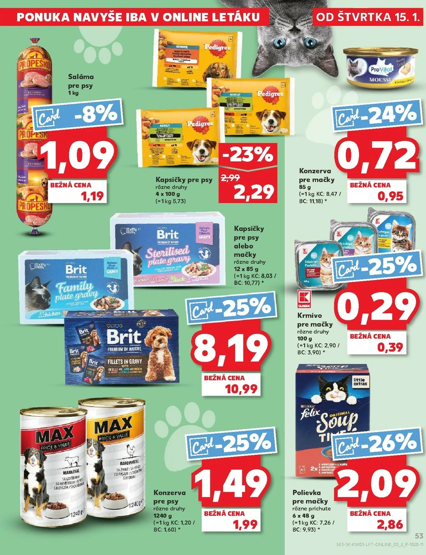 Page 53 of Aktuálny kaufland leták platný od štvrtka 15.01 do 21.01
