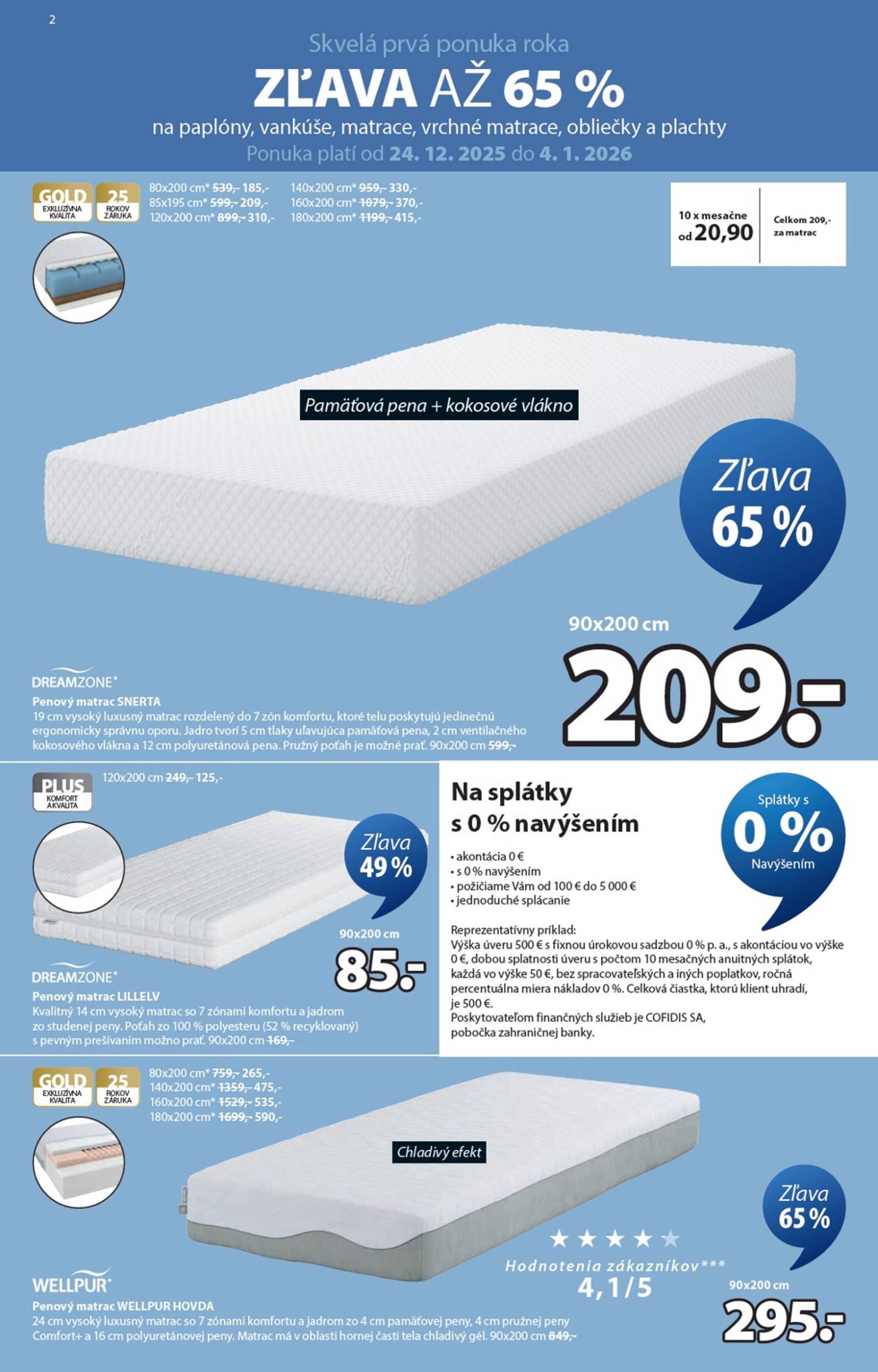 Page 2 of Aktuálny jysk leták platný od štvrtka 24.12 do 03.02