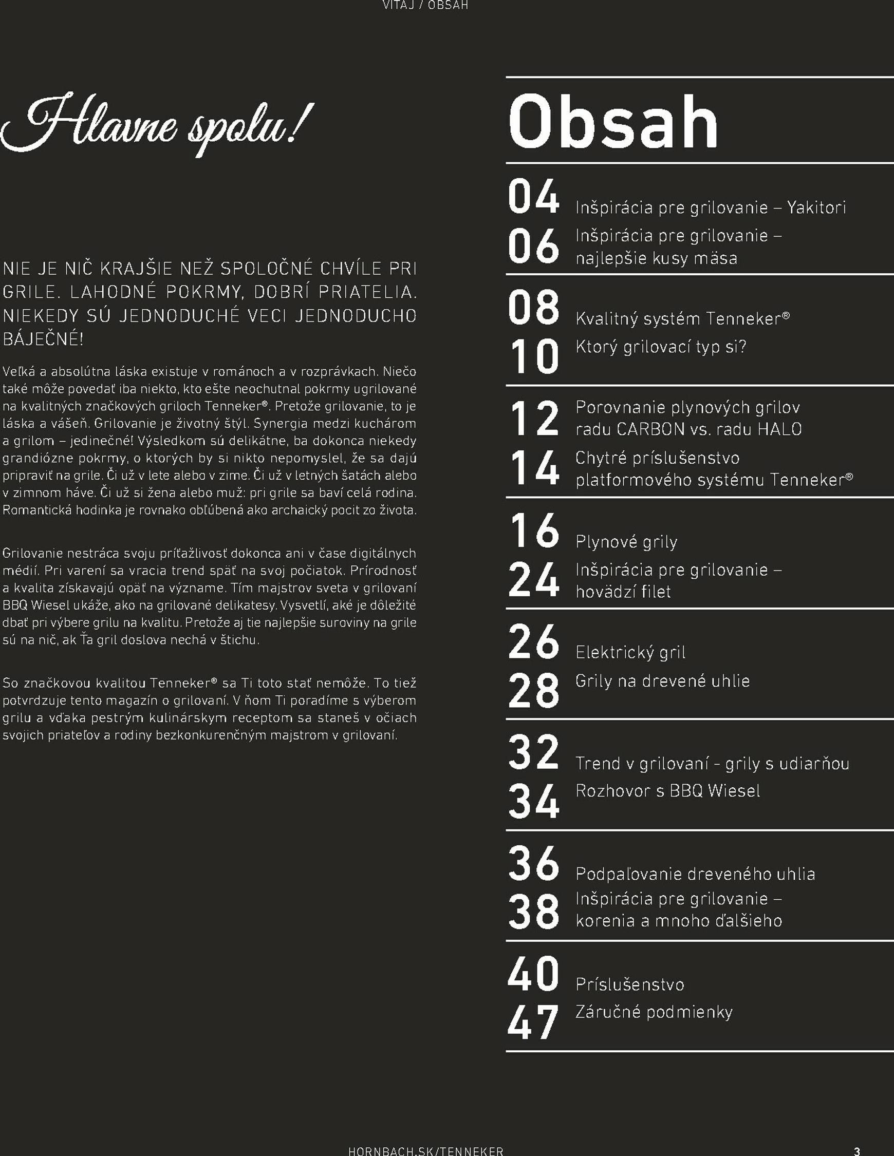 Page 3 of Aktuálny hornbach leták platný od nedele 01.11 do 31.08