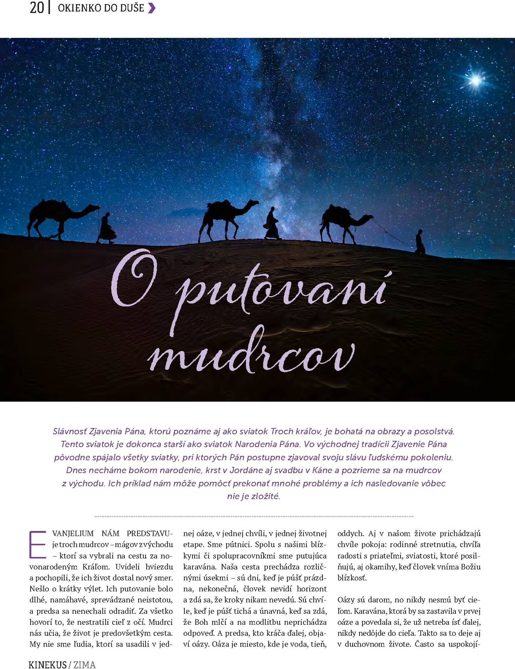 Page 20 of Aktuálny kinekus leták platný od utorka 01.12 do 21.03