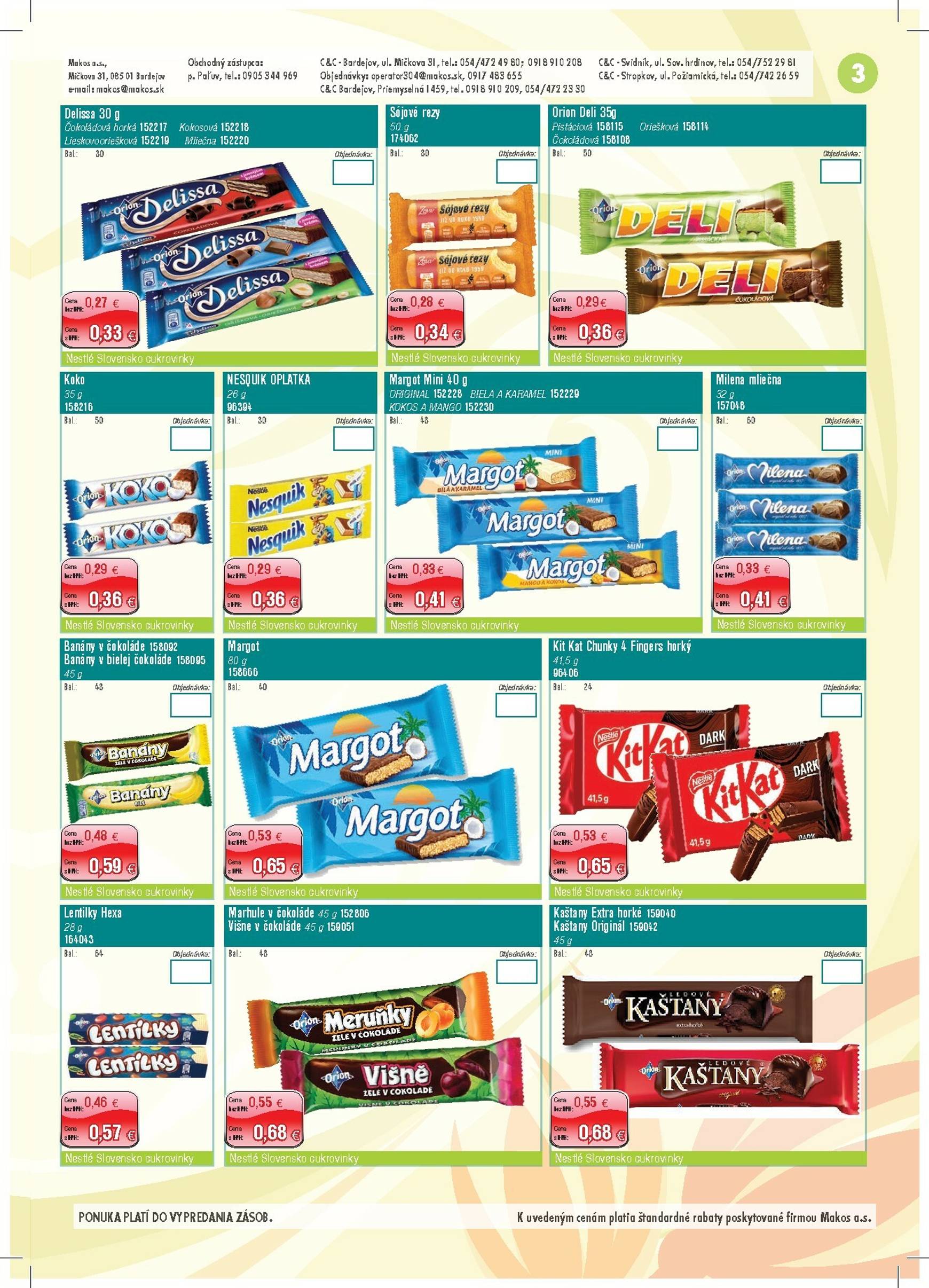 Page 3 of Aktuálny makos leták platný od štvrtka 01.01 do 01.03
