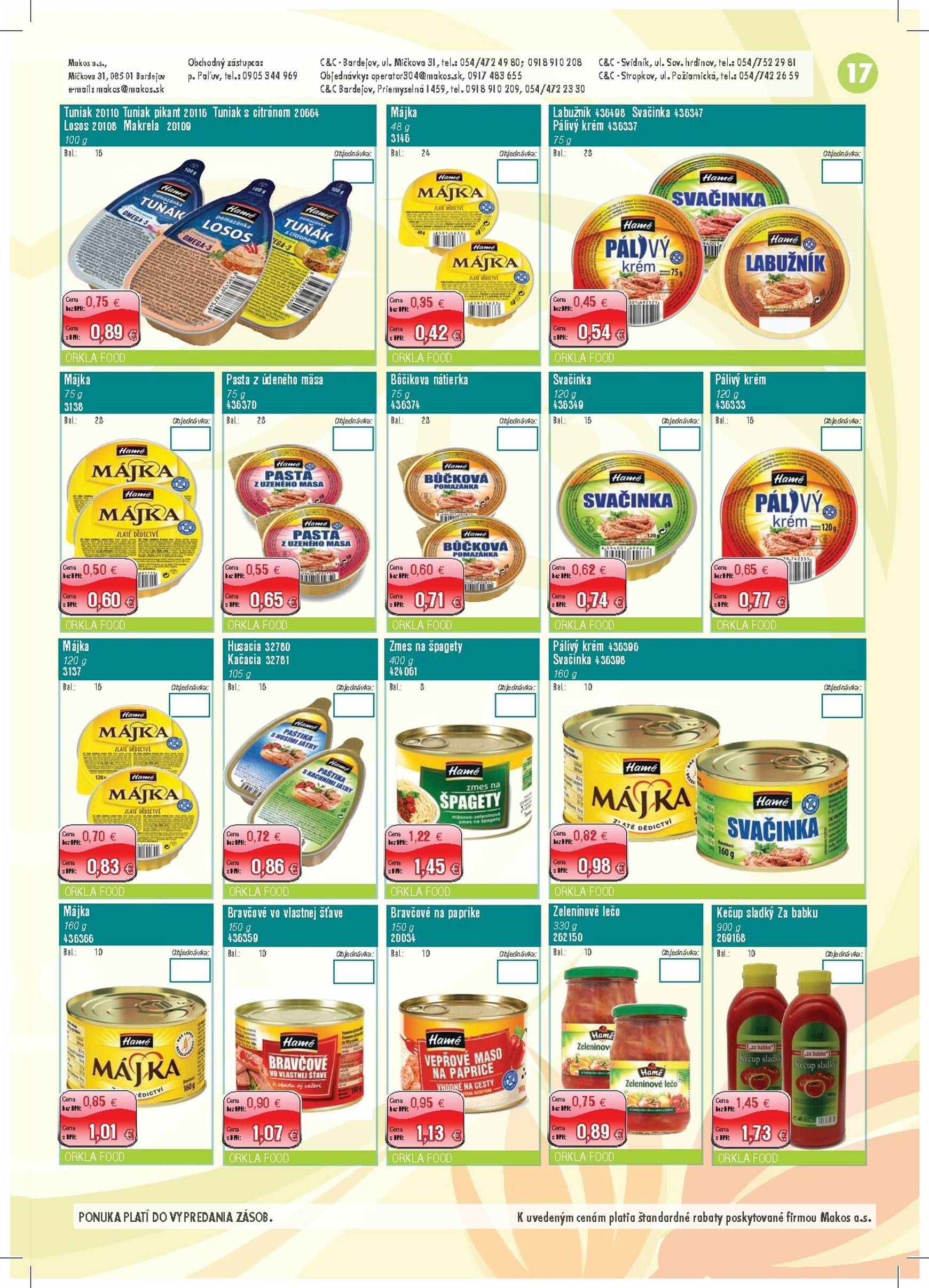 Page 17 of Aktuálny makos leták platný od štvrtka 01.01 do 01.03