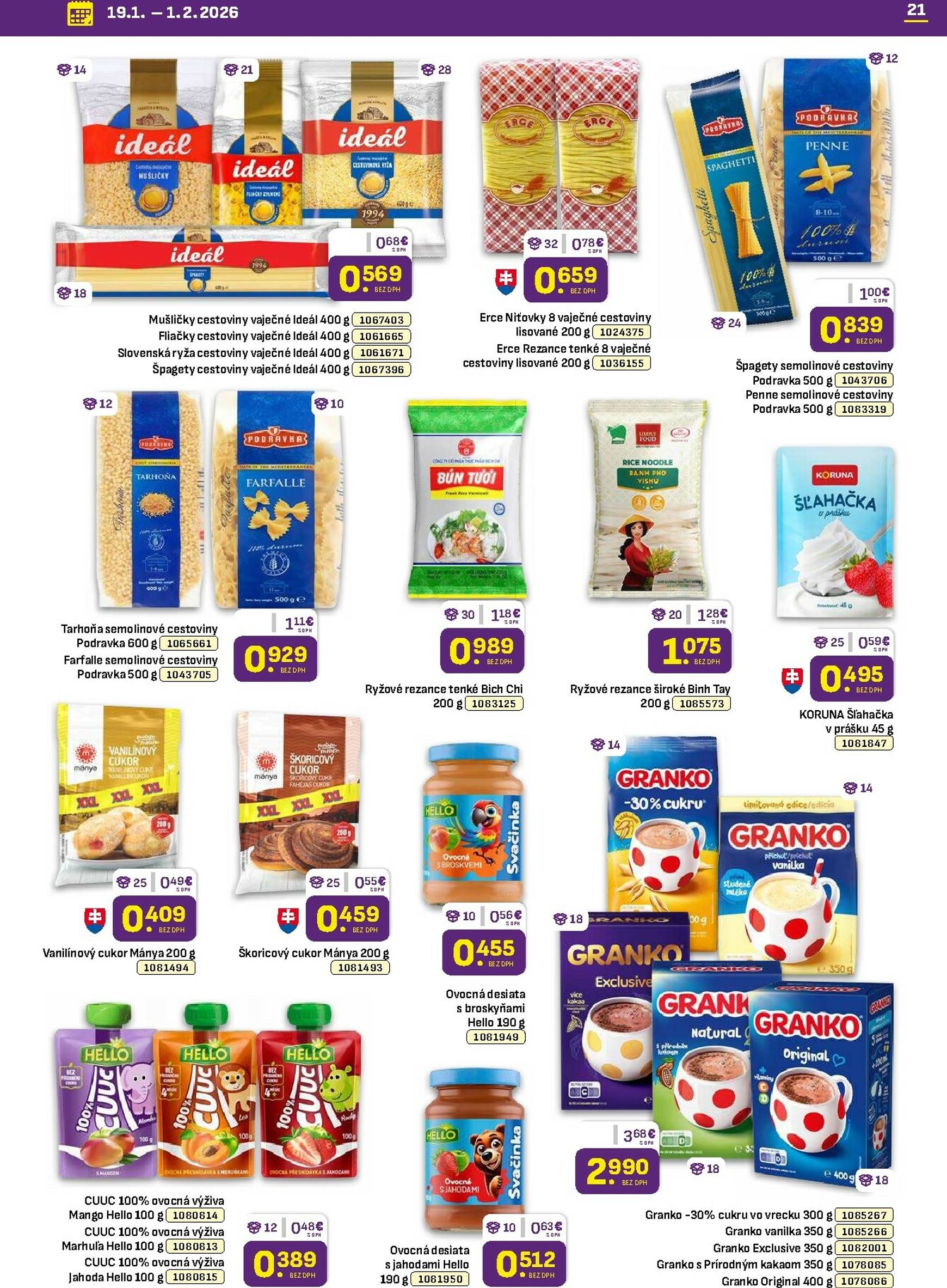 Page 21 of Aktuálny libex leták platný od pondelka 19.01 do 01.02