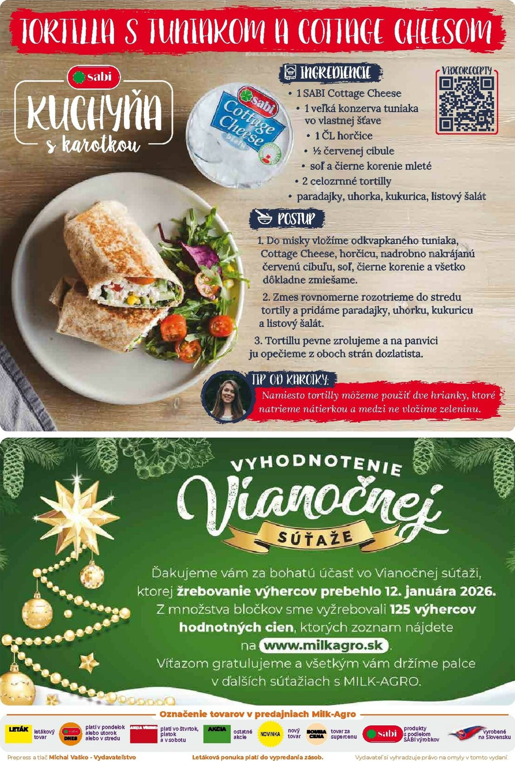 Page 2 of Aktuálny milk-agro leták platný od stredy 21.01 do 03.02