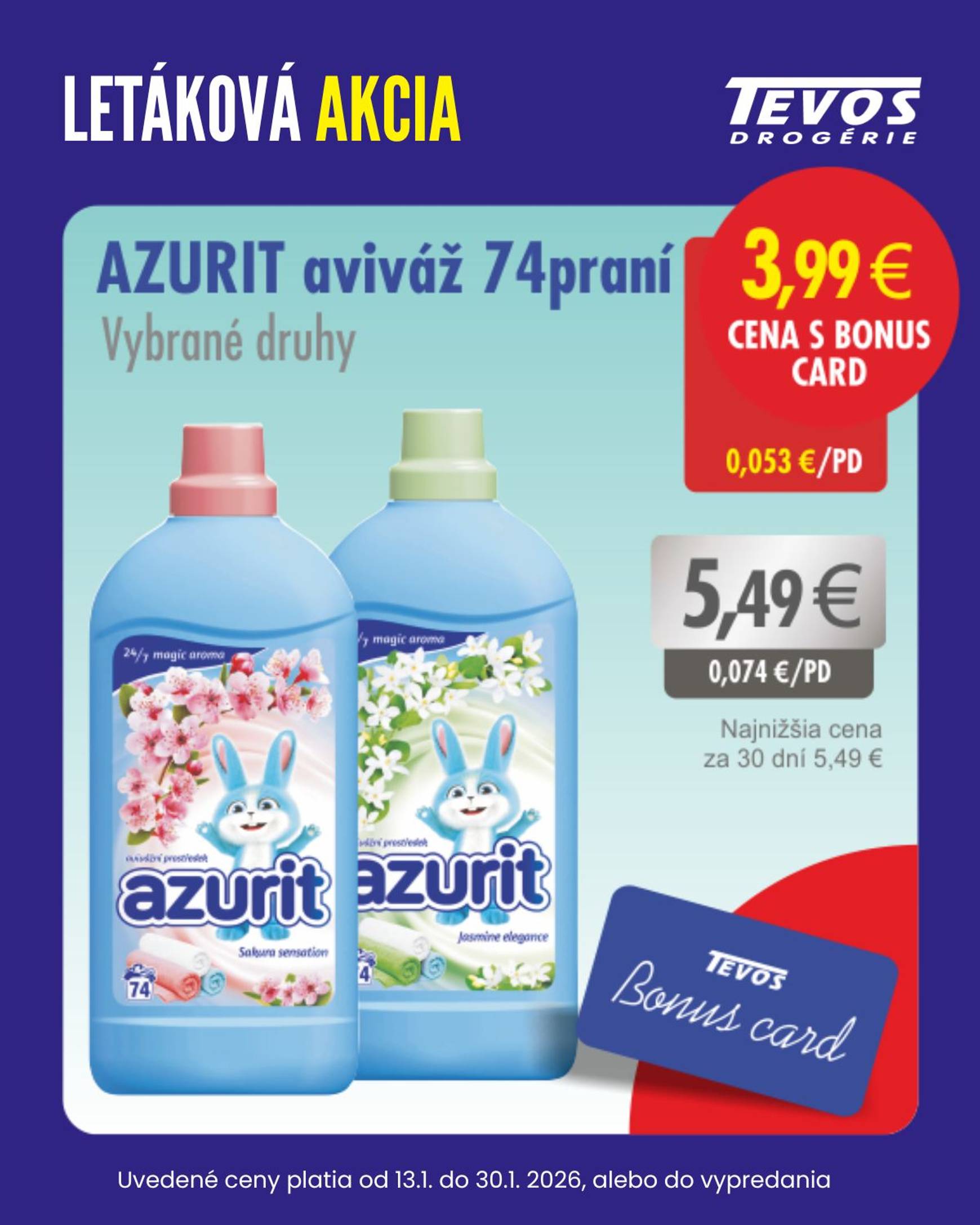 Page 2 of Aktuálny tevos-drogerie leták platný od utorka 13.01 do 30.01