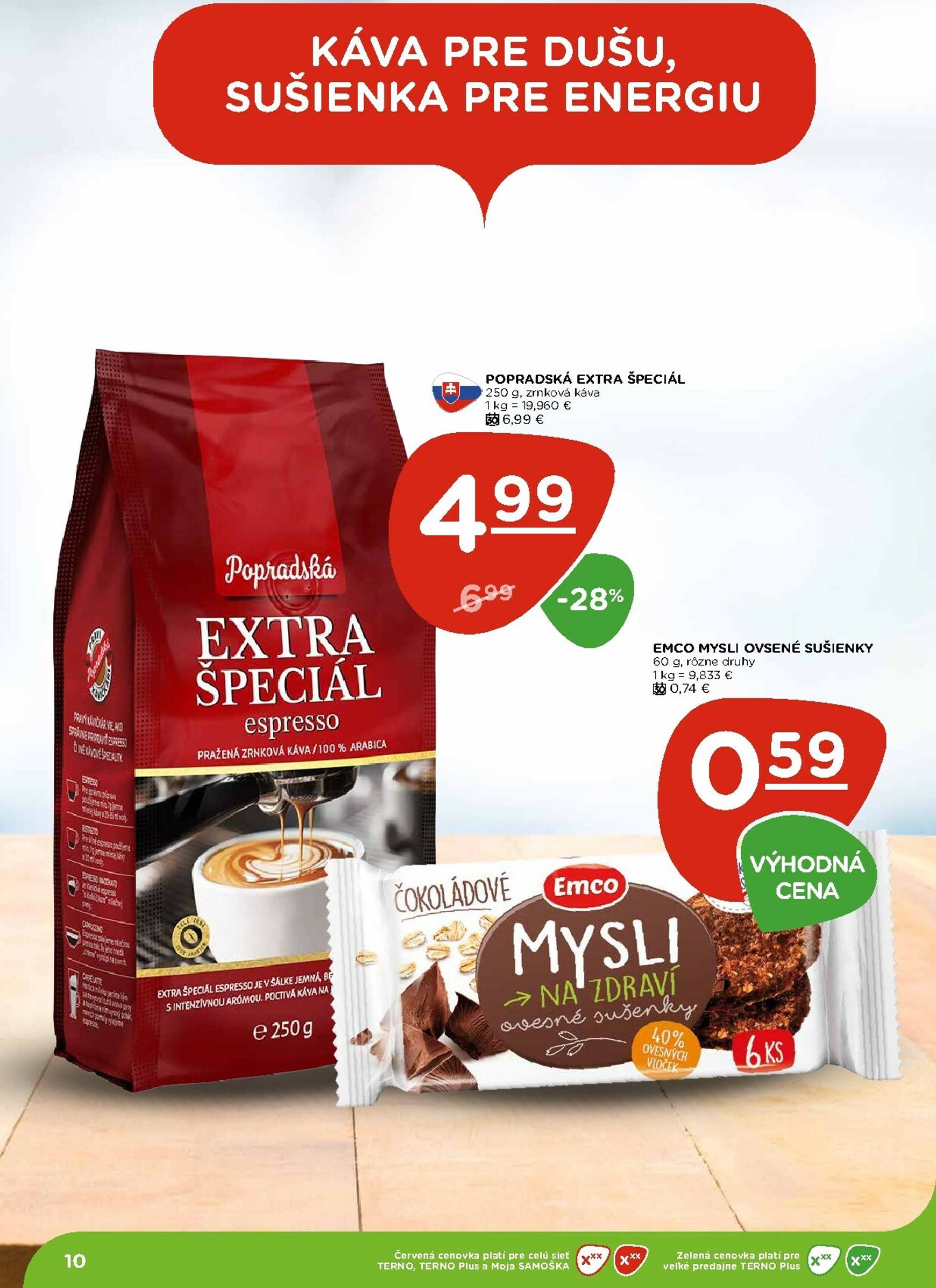 Page 10 of Aktuálny terno leták platný od štvrtka 22.01 do 28.01