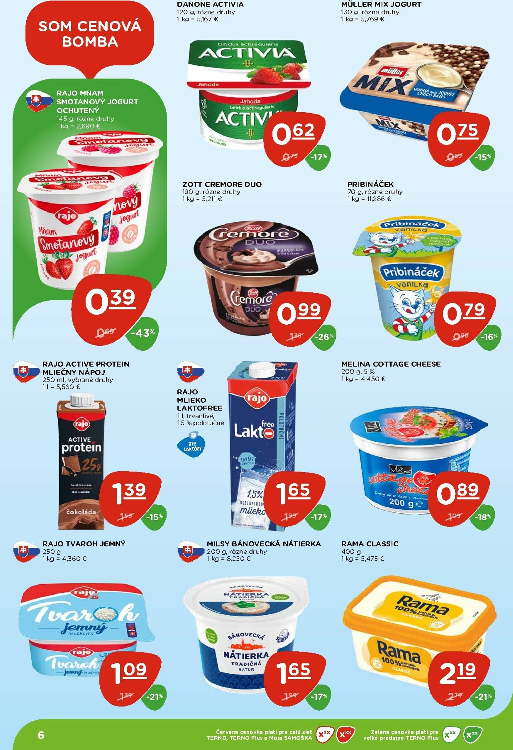 Page 6 of Aktuálny terno leták platný od štvrtka 22.01 do 28.01