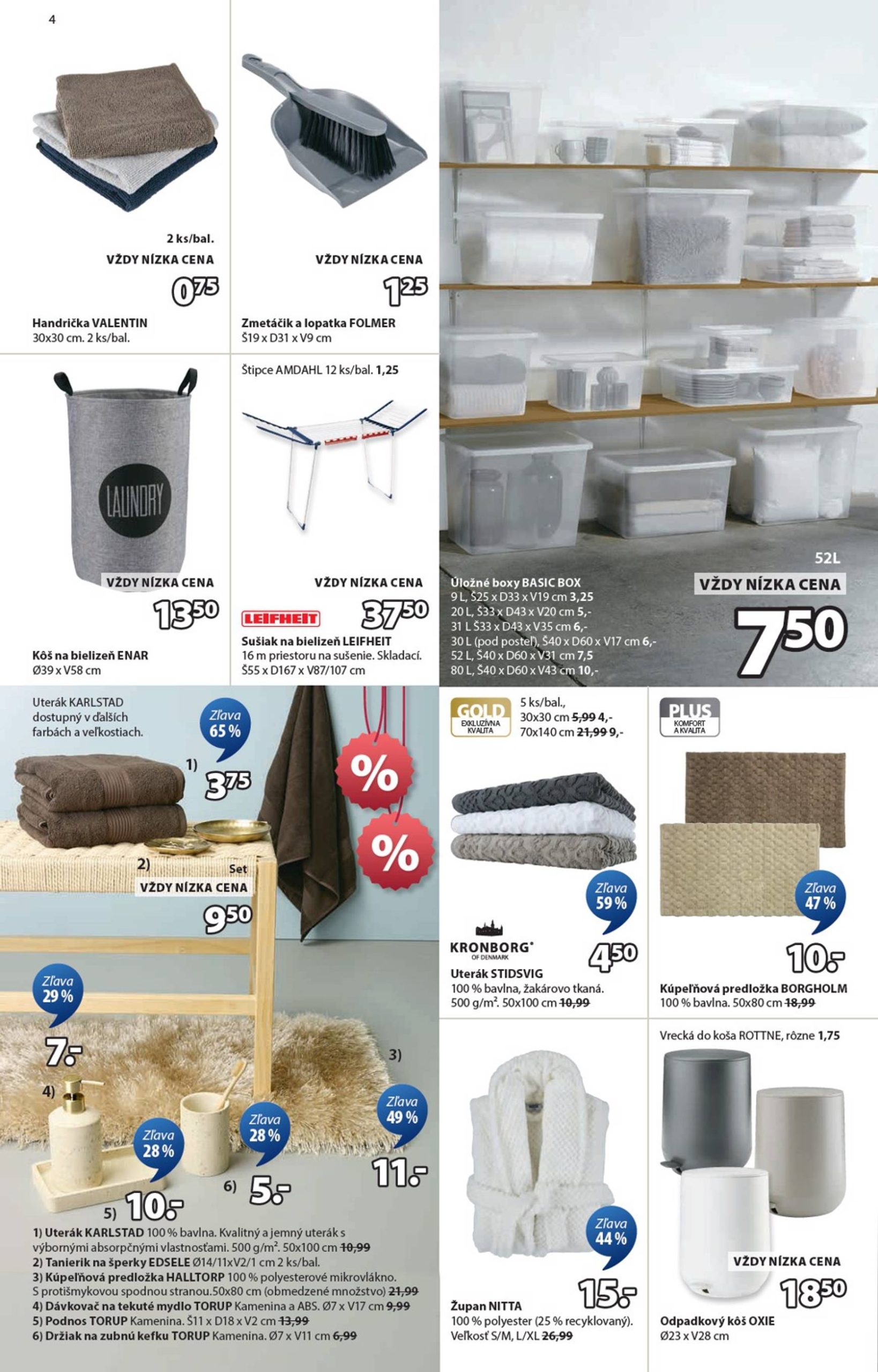 Page 4 of Aktuálny jysk leták platný od stredy 21.01 do 03.02