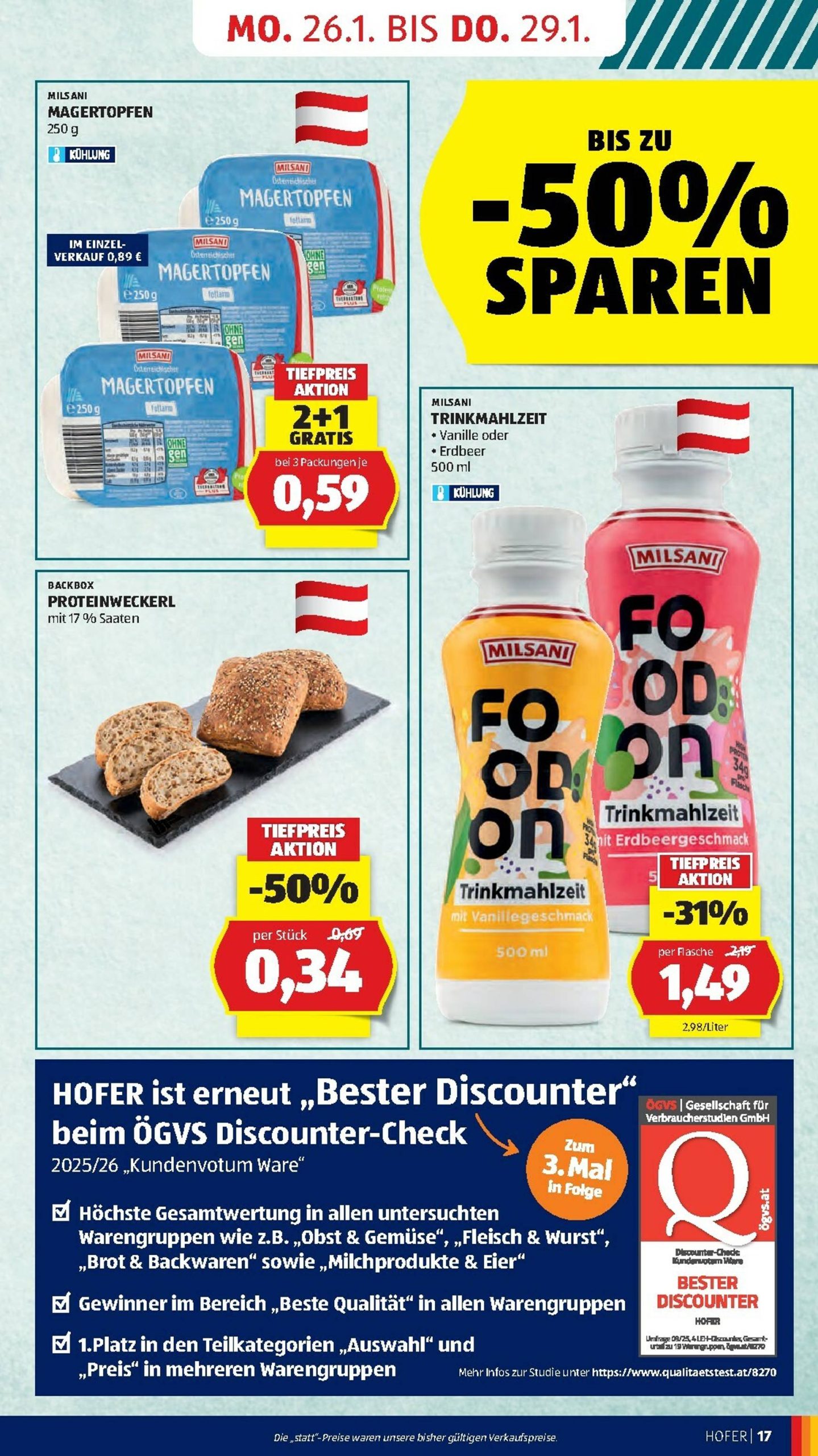Page 19 of Aktuálny hofer-rakusko leták platný od piatka 23.01 do 29.01