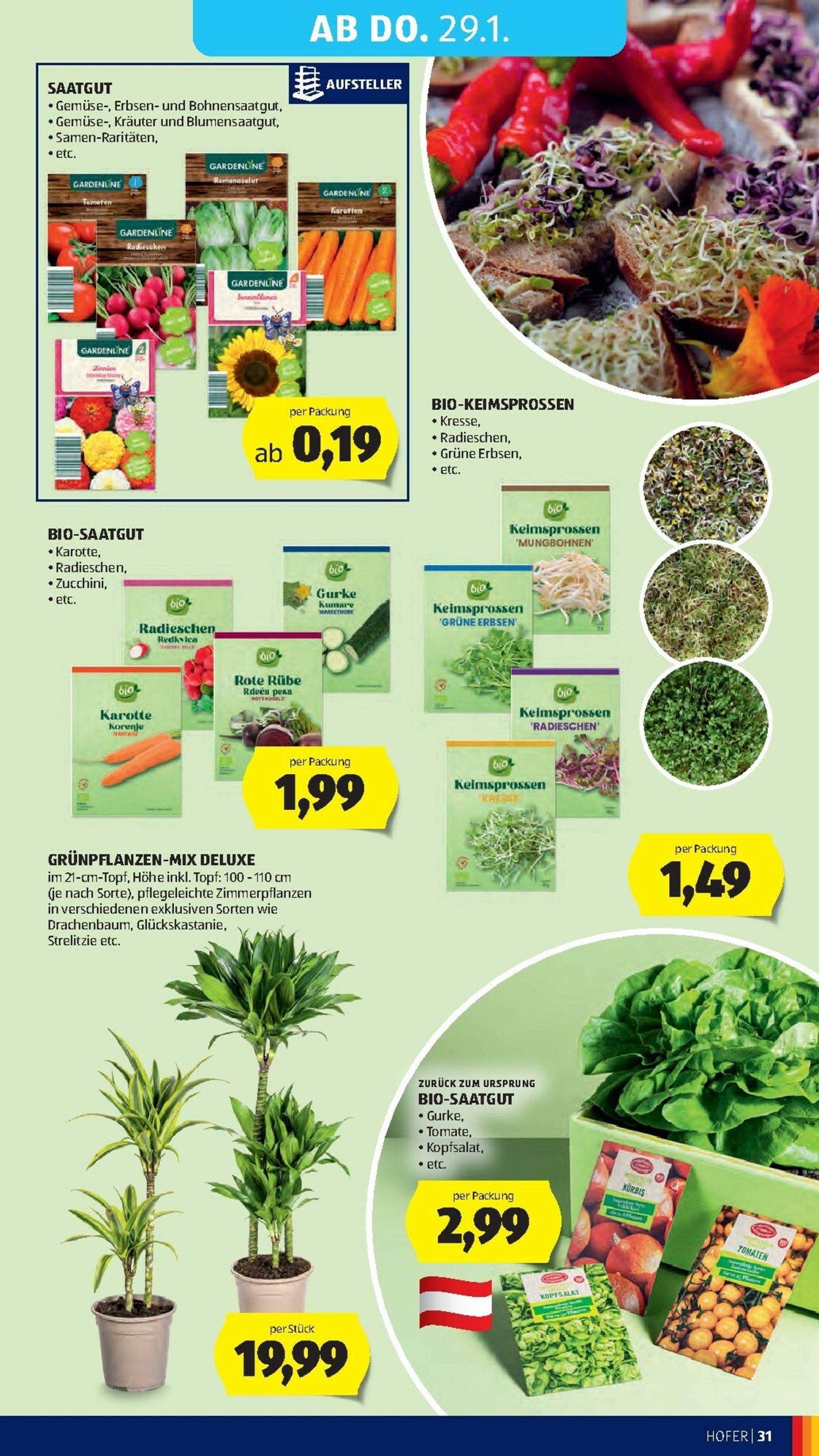 Page 35 of Aktuálny hofer-rakusko leták platný od piatka 23.01 do 29.01