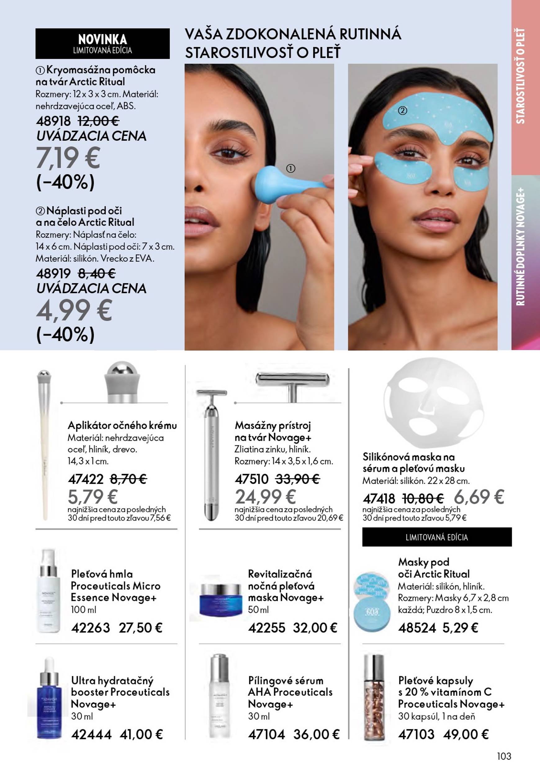 Page 103 of Aktuálny oriflame leták platný od stredy 21.01 do 10.02
