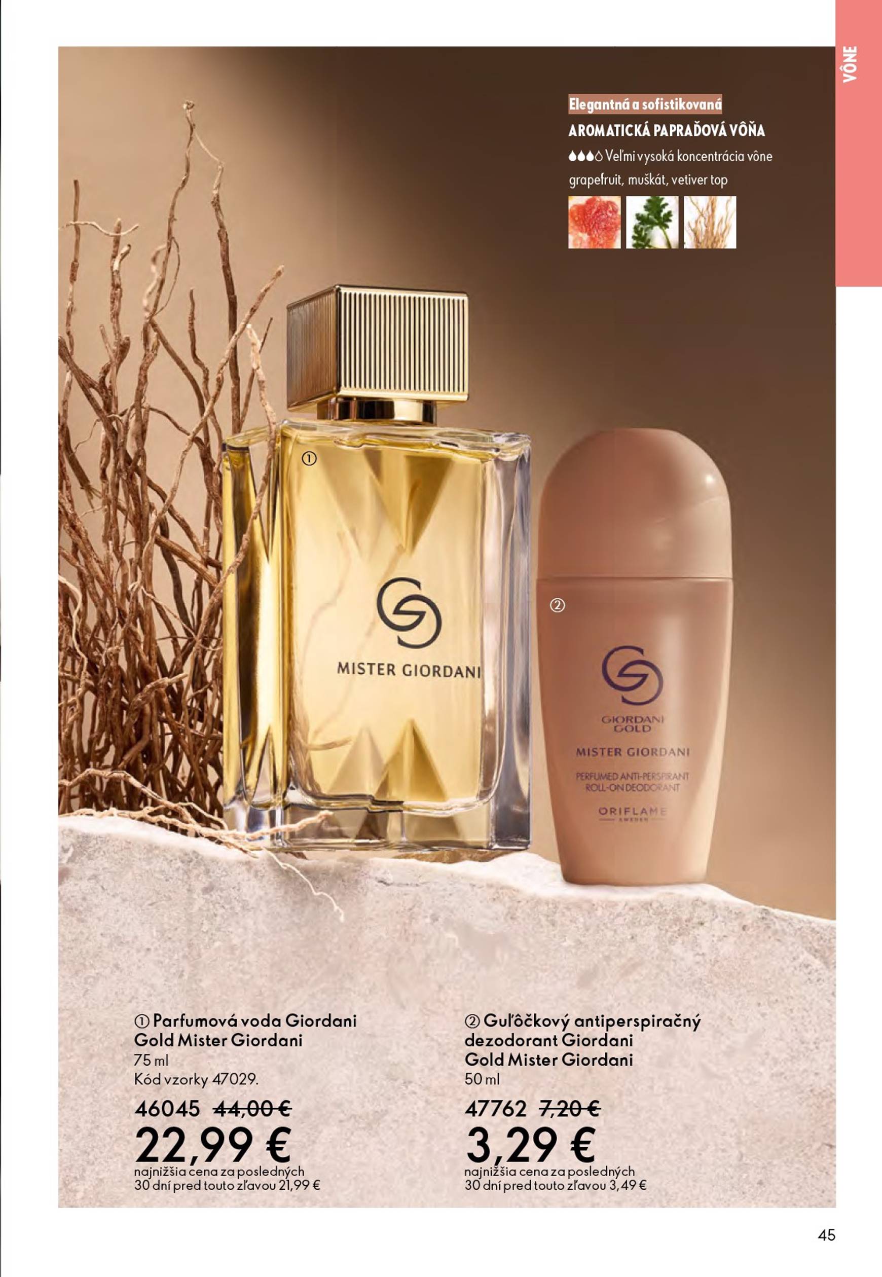 Page 45 of Aktuálny oriflame leták platný od stredy 21.01 do 10.02