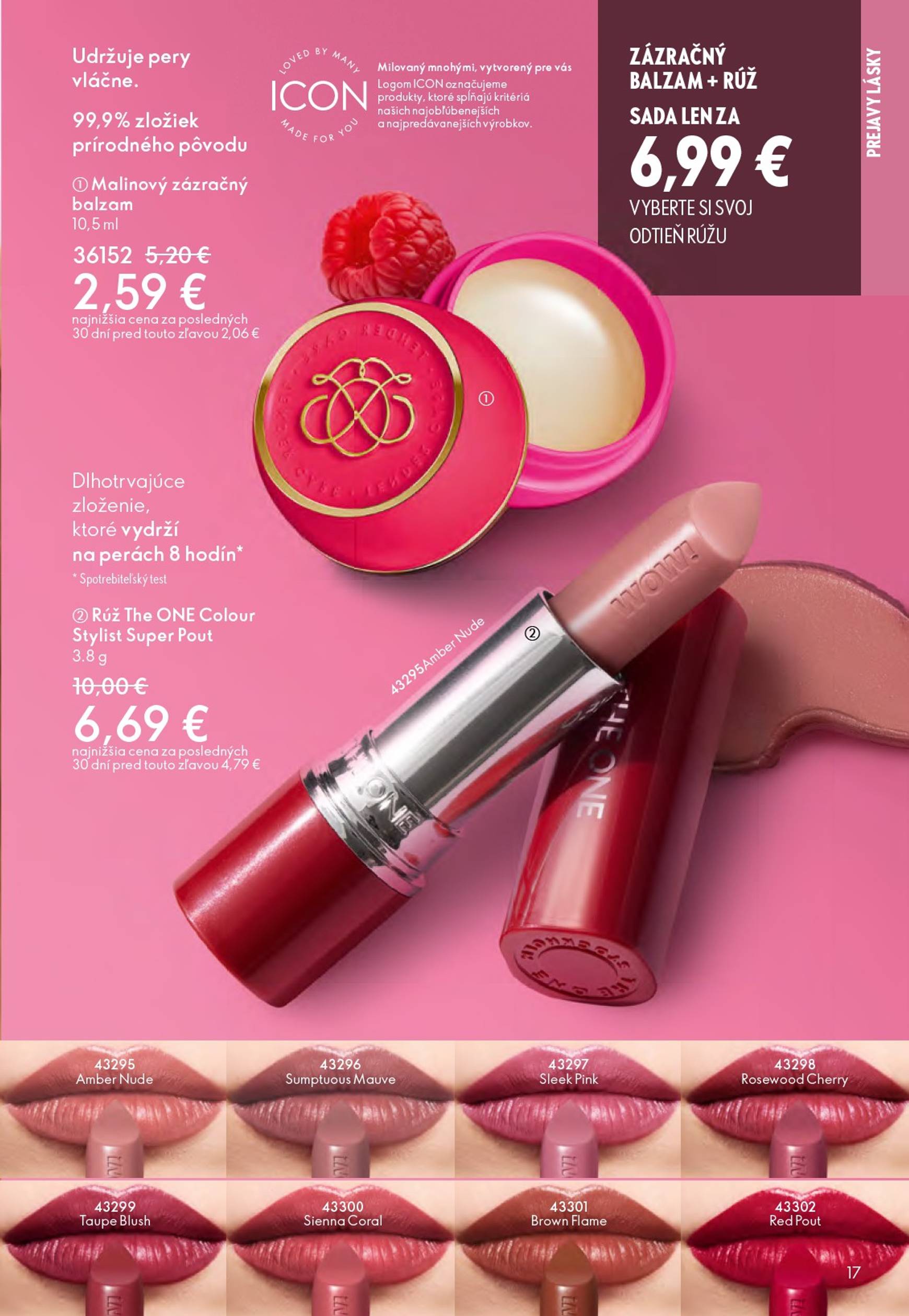 Page 17 of Aktuálny oriflame leták platný od stredy 21.01 do 10.02