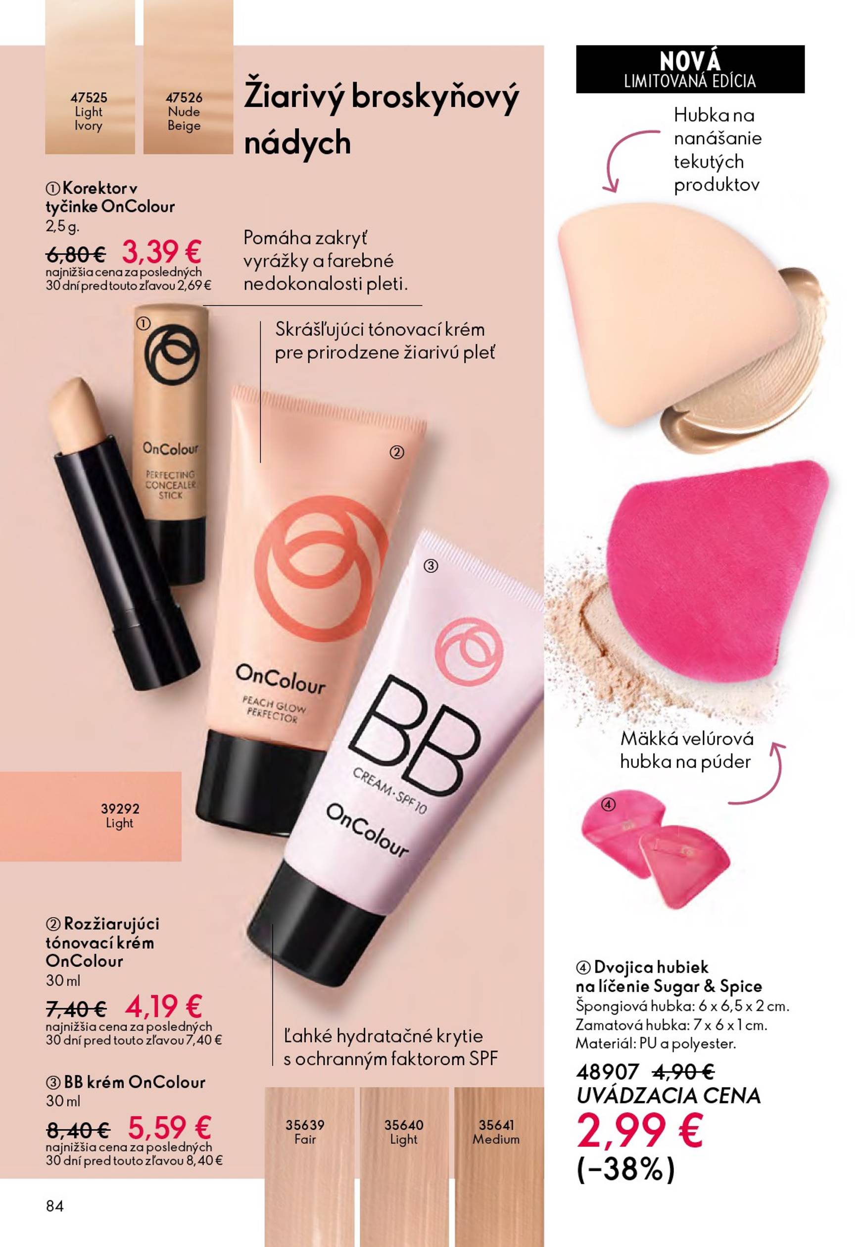 Page 84 of Aktuálny oriflame leták platný od stredy 21.01 do 10.02
