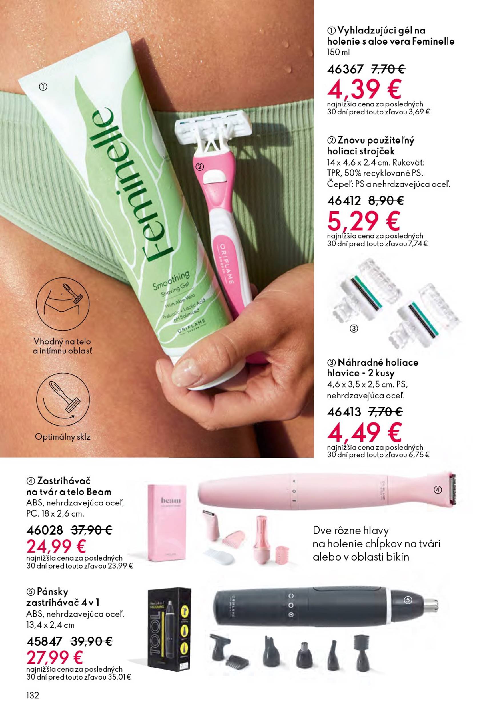 Page 132 of Aktuálny oriflame leták platný od stredy 21.01 do 10.02