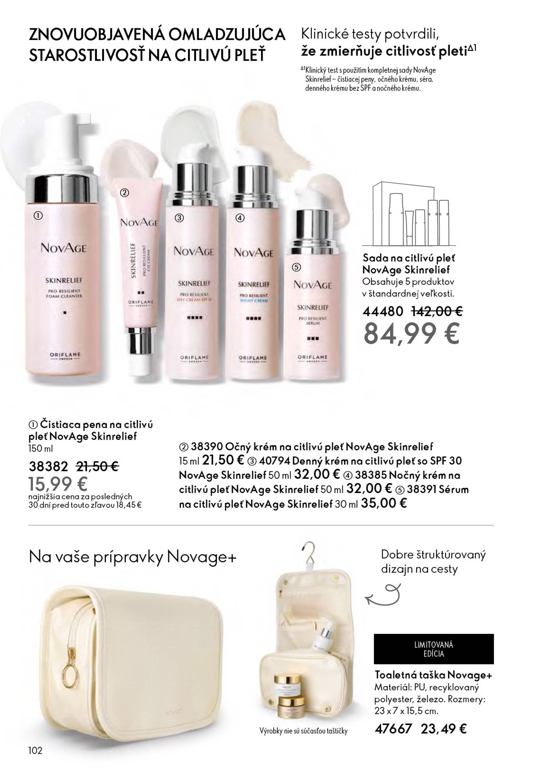 Page 102 of Aktuálny oriflame leták platný od stredy 21.01 do 10.02