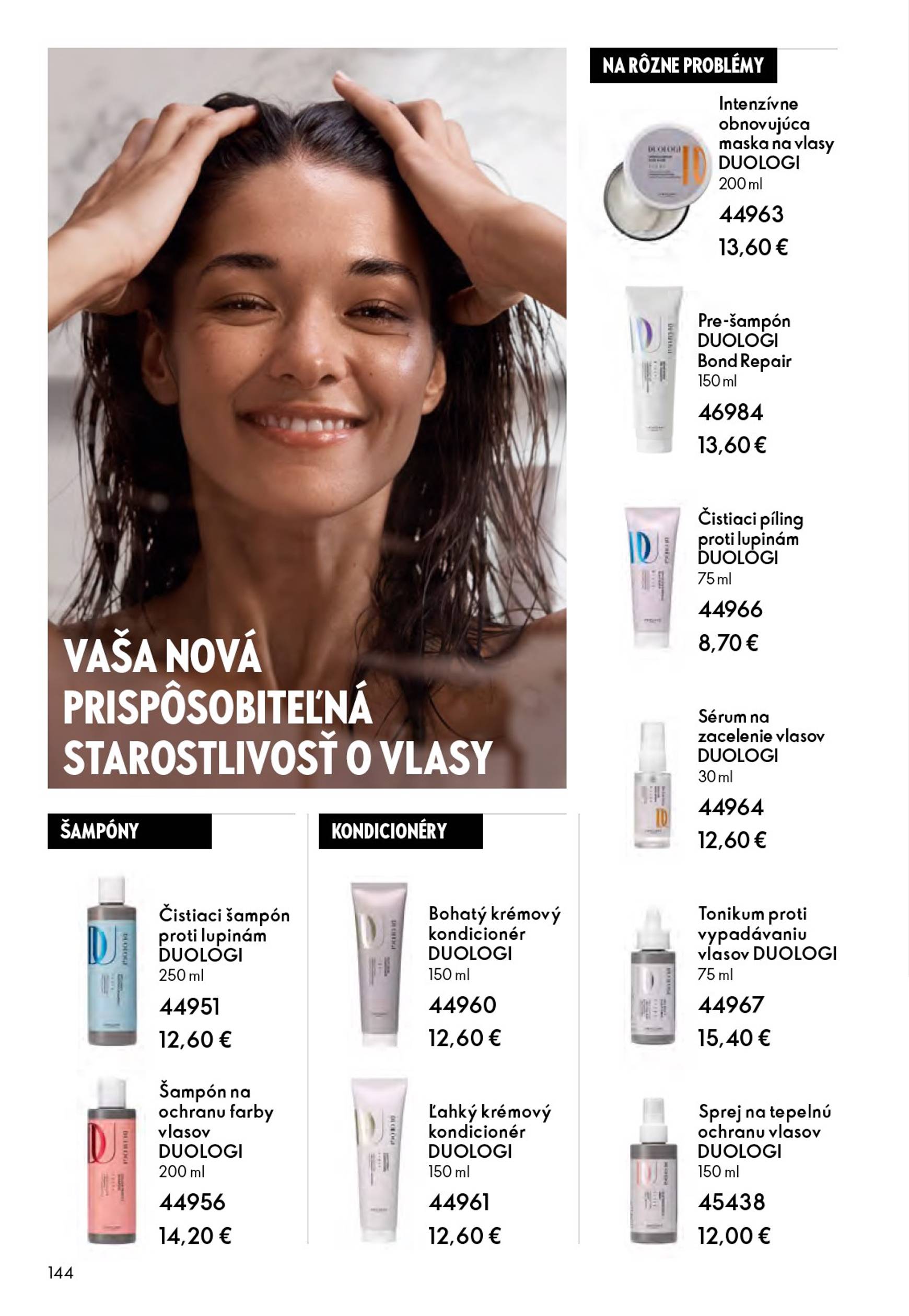 Page 144 of Aktuálny oriflame leták platný od stredy 21.01 do 10.02