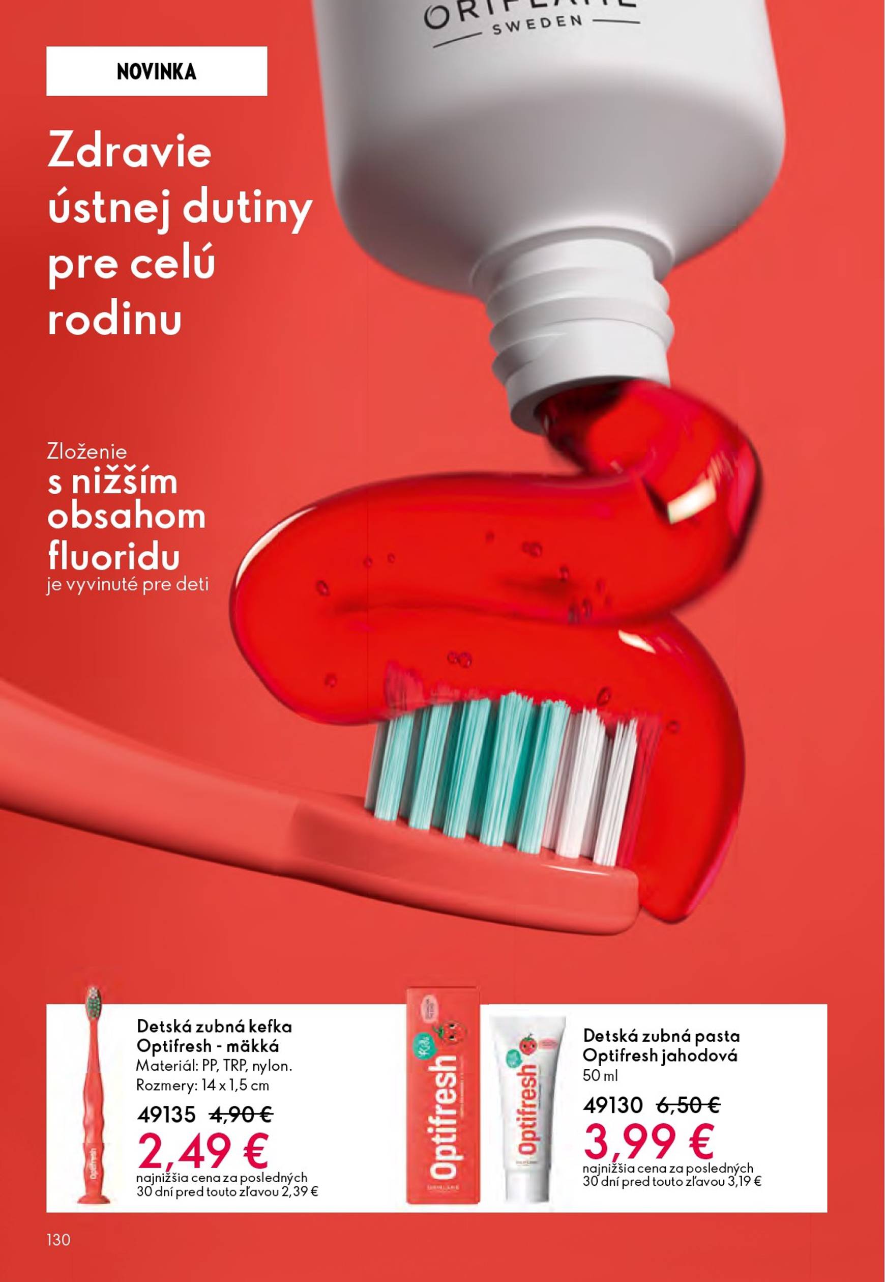 Page 130 of Aktuálny oriflame leták platný od stredy 21.01 do 10.02