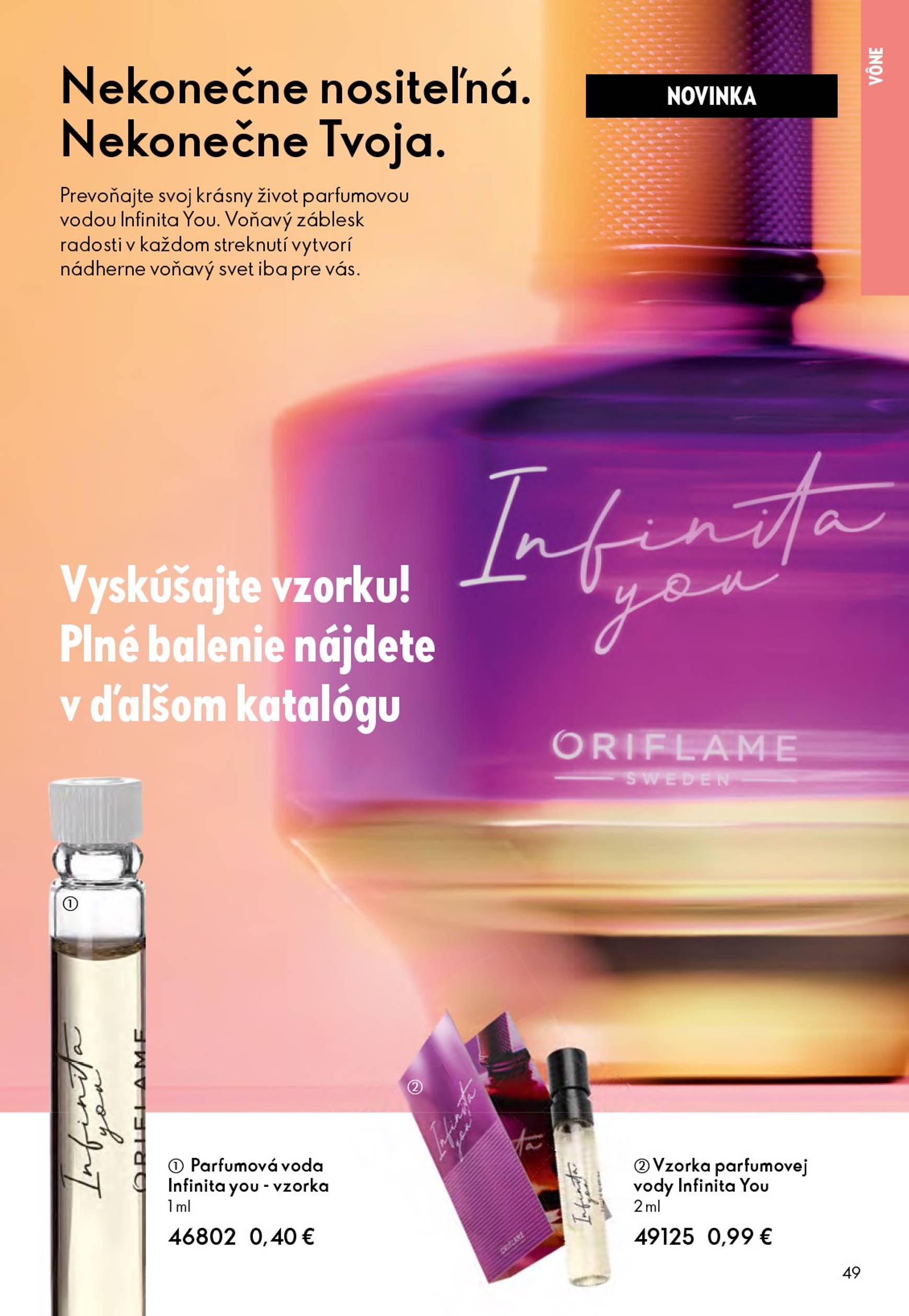 Page 49 of Aktuálny oriflame leták platný od stredy 21.01 do 10.02