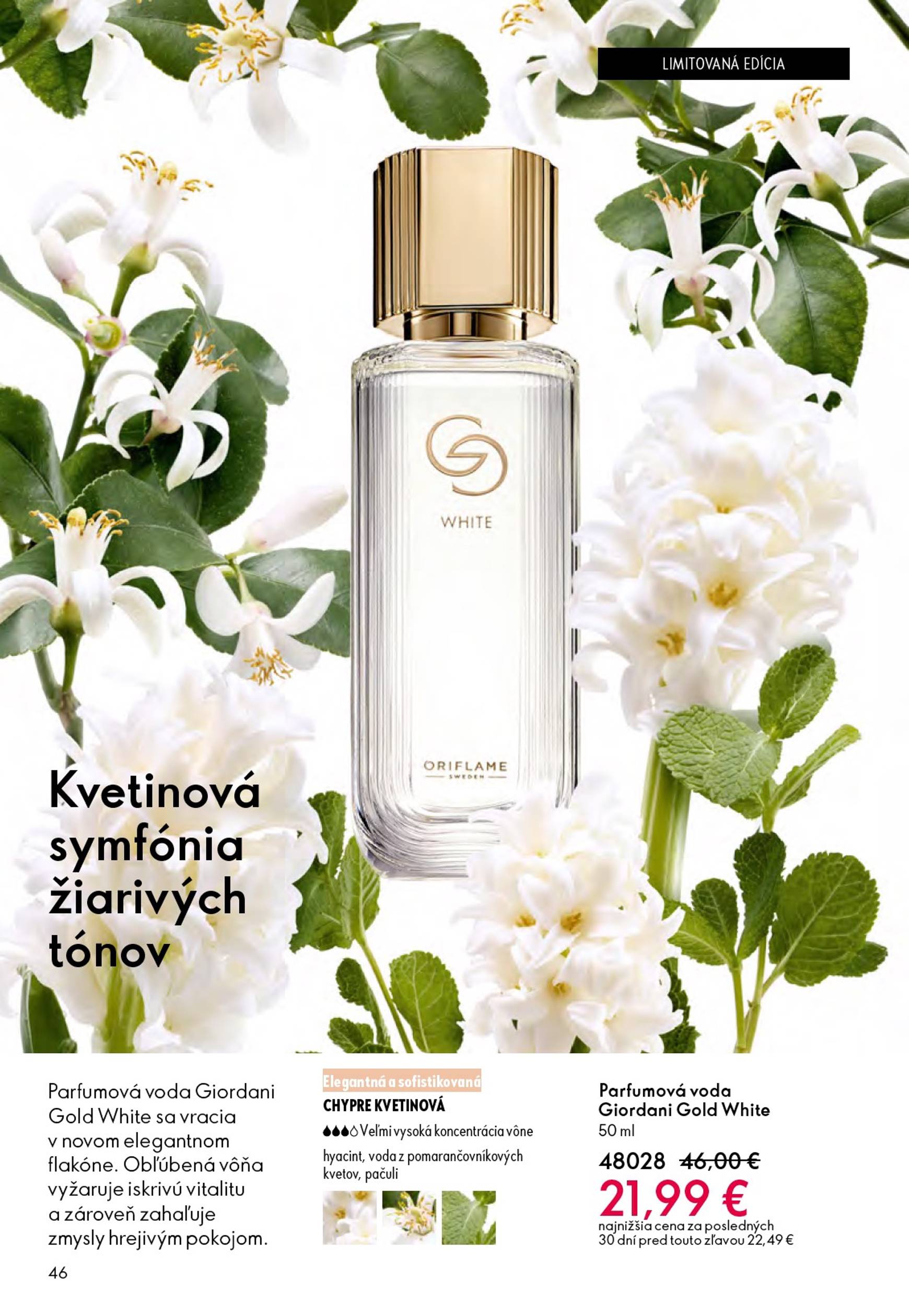 Page 46 of Aktuálny oriflame leták platný od stredy 21.01 do 10.02