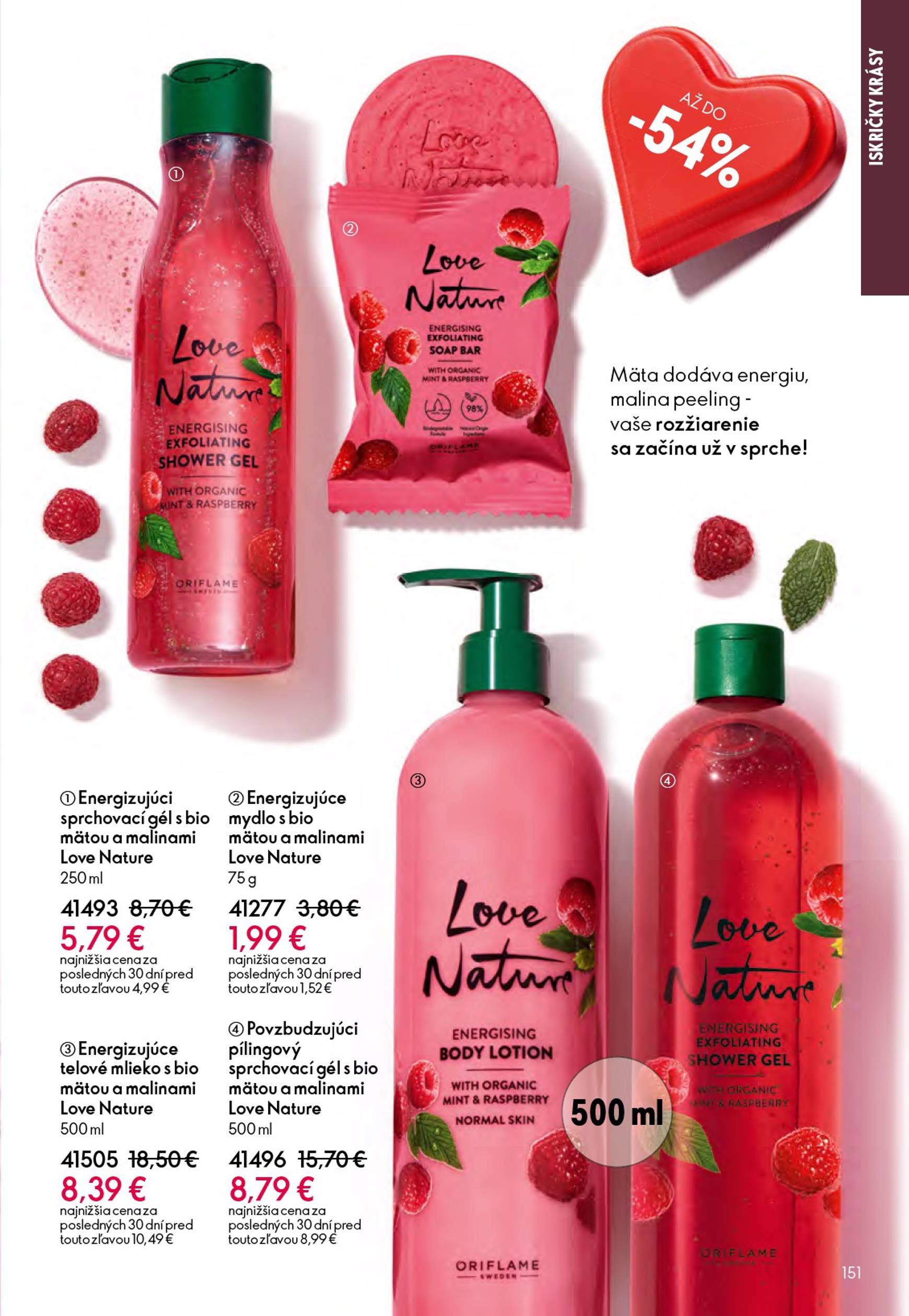 Page 151 of Aktuálny oriflame leták platný od stredy 21.01 do 10.02