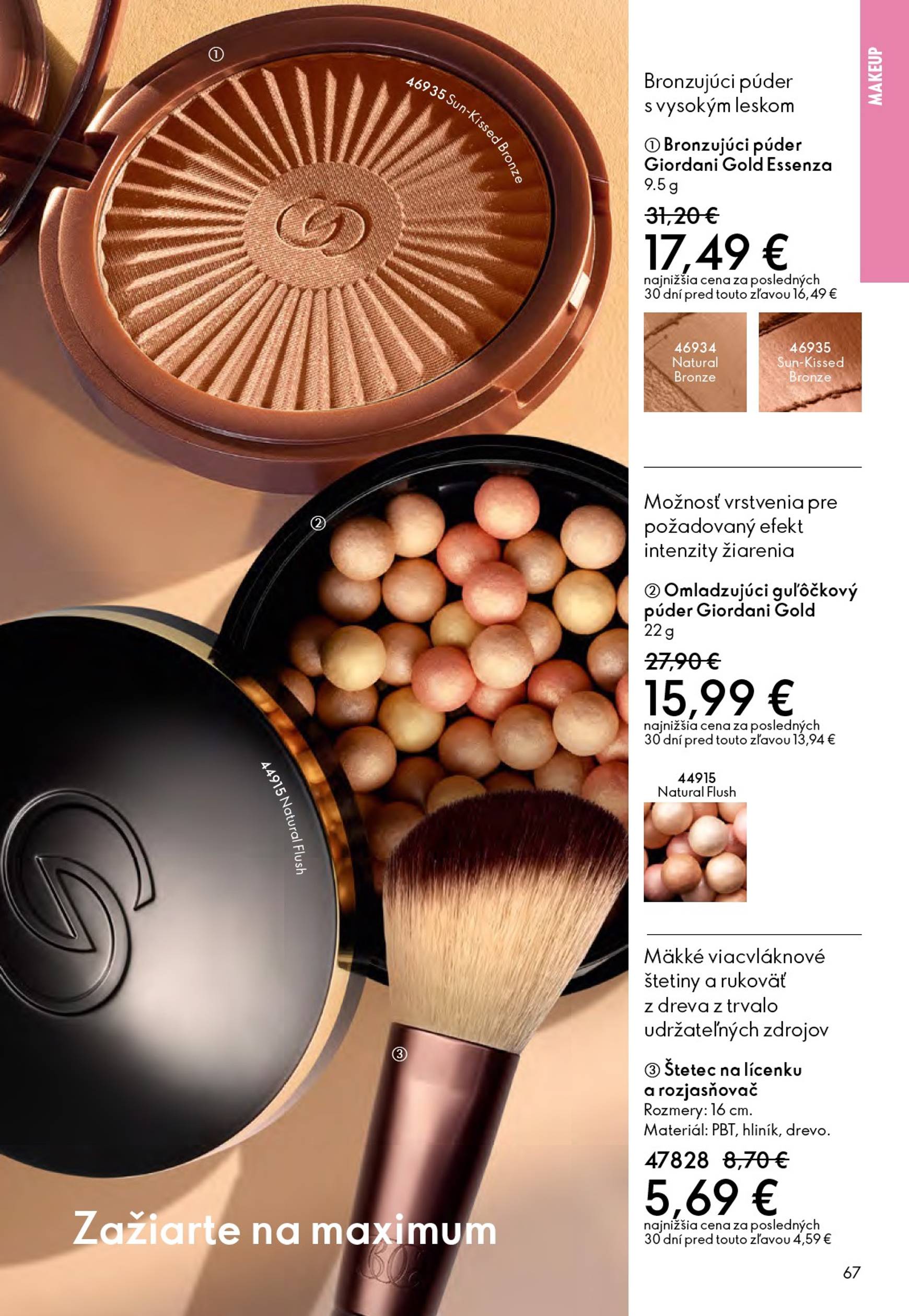 Page 67 of Aktuálny oriflame leták platný od stredy 21.01 do 10.02