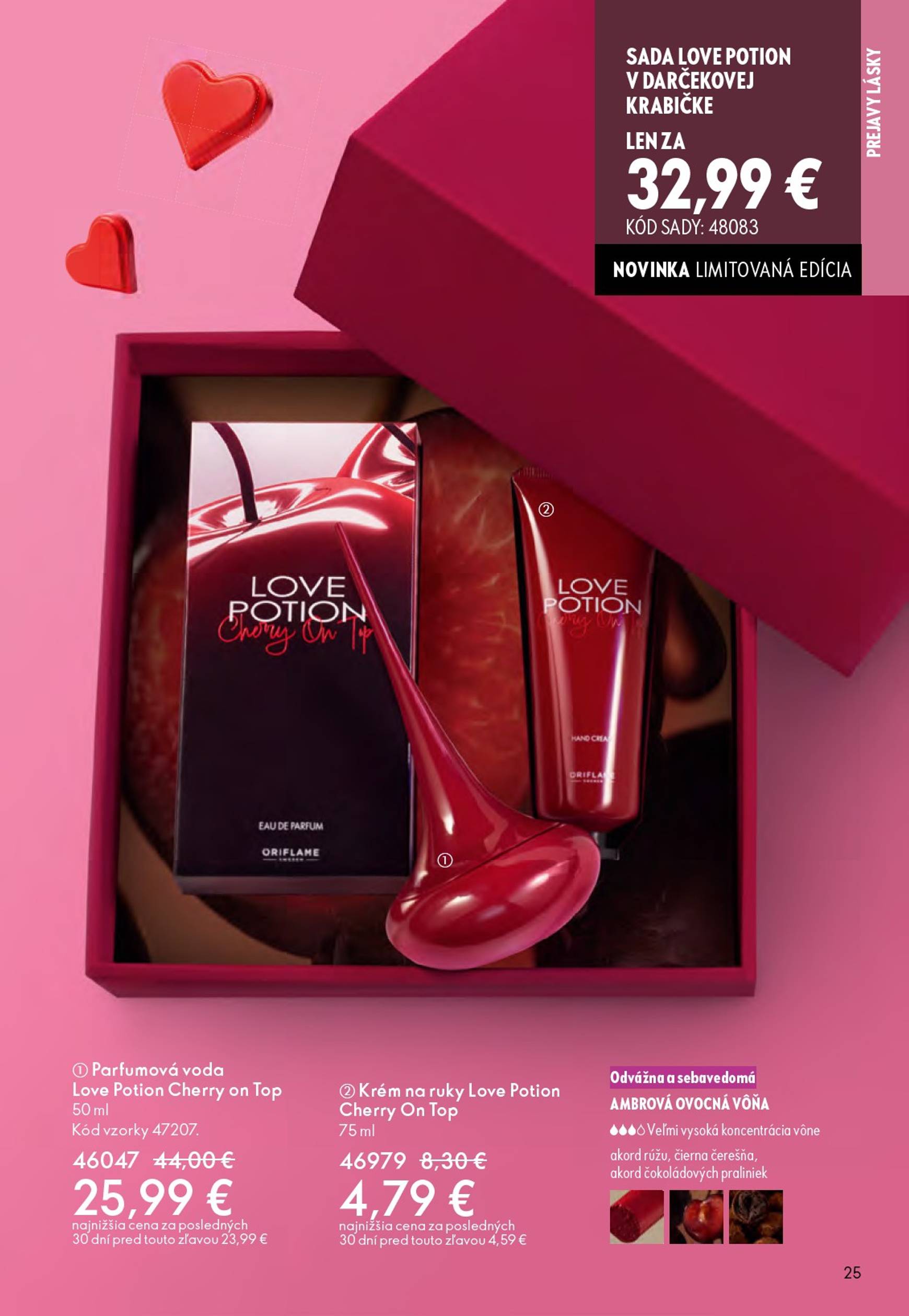 Page 25 of Aktuálny oriflame leták platný od stredy 21.01 do 10.02