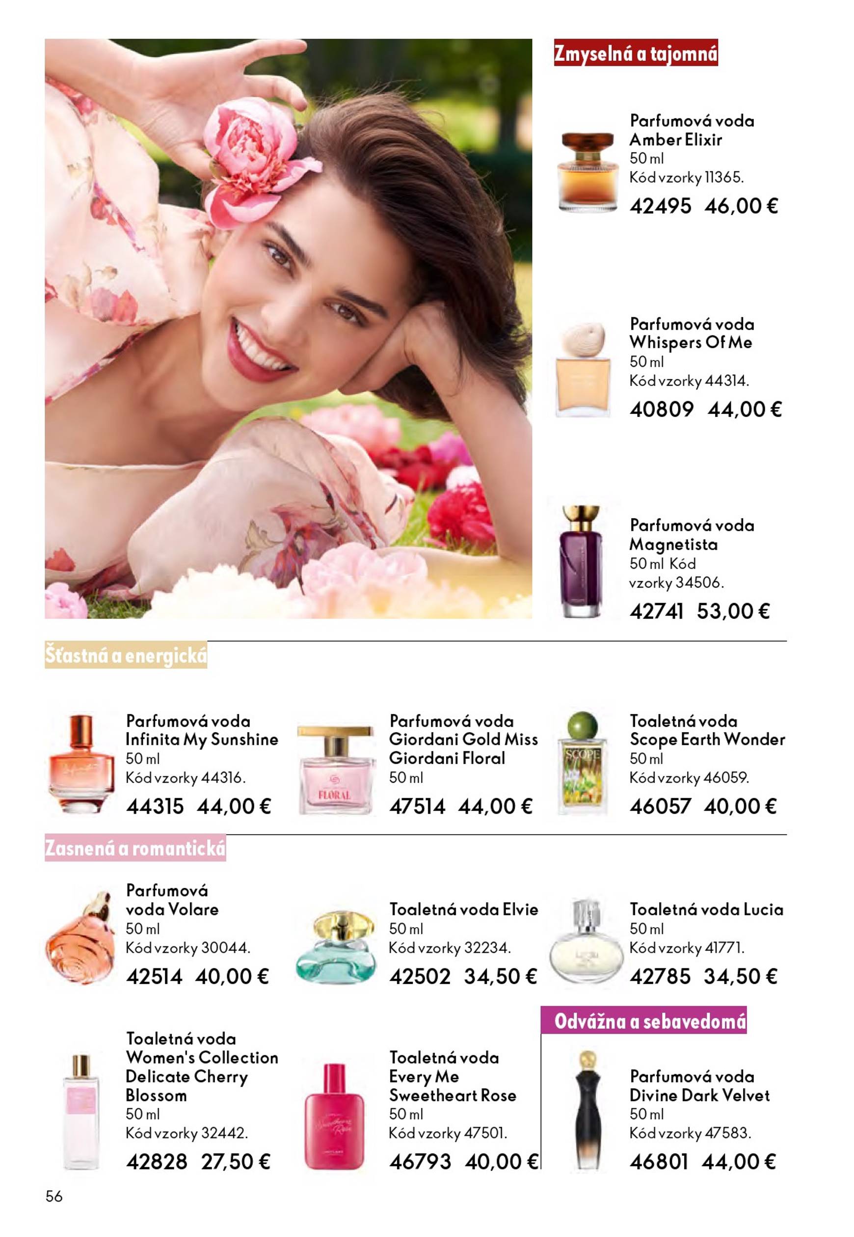 Page 56 of Aktuálny oriflame leták platný od stredy 21.01 do 10.02