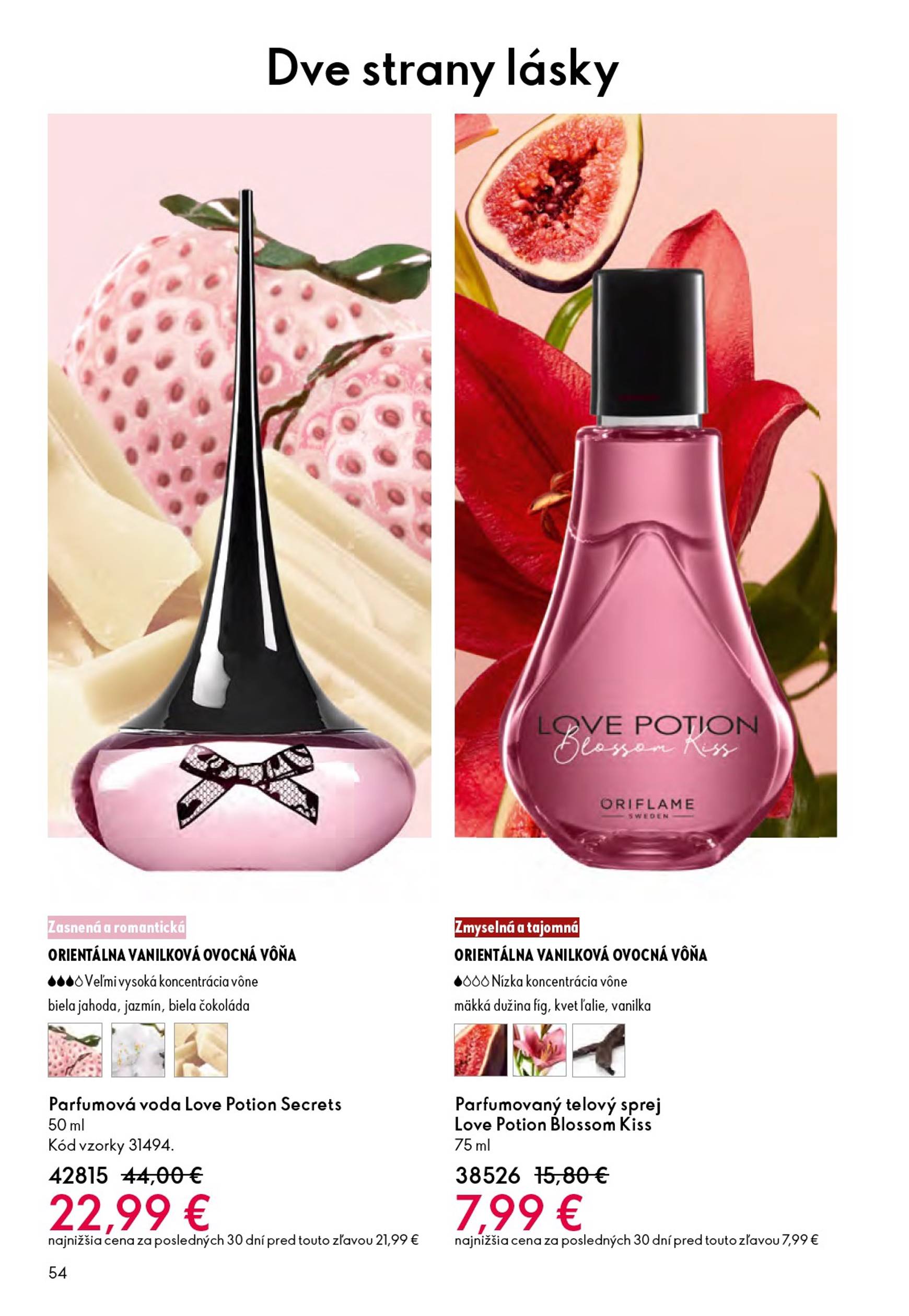 Page 54 of Aktuálny oriflame leták platný od stredy 21.01 do 10.02