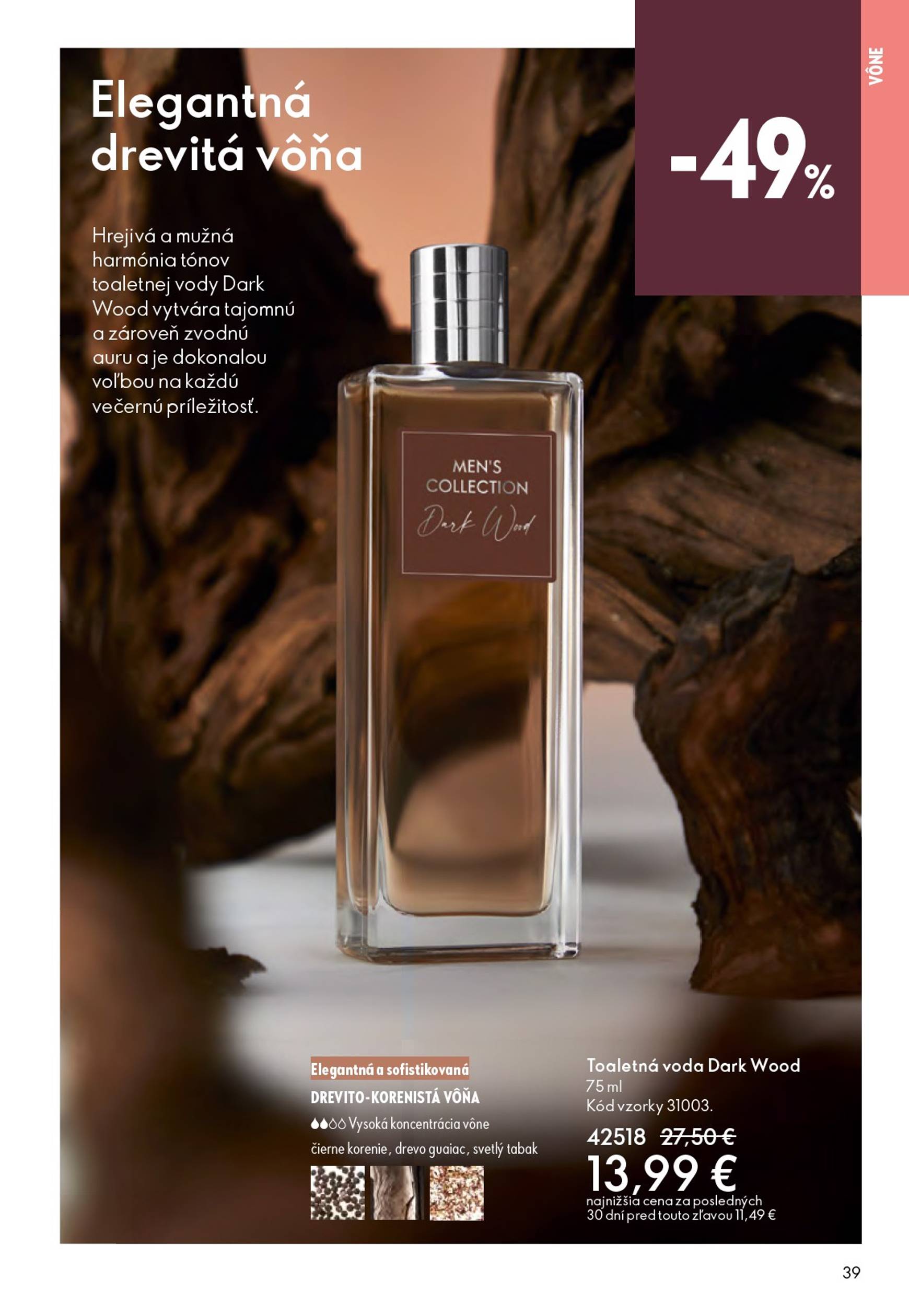 Page 39 of Aktuálny oriflame leták platný od stredy 21.01 do 10.02