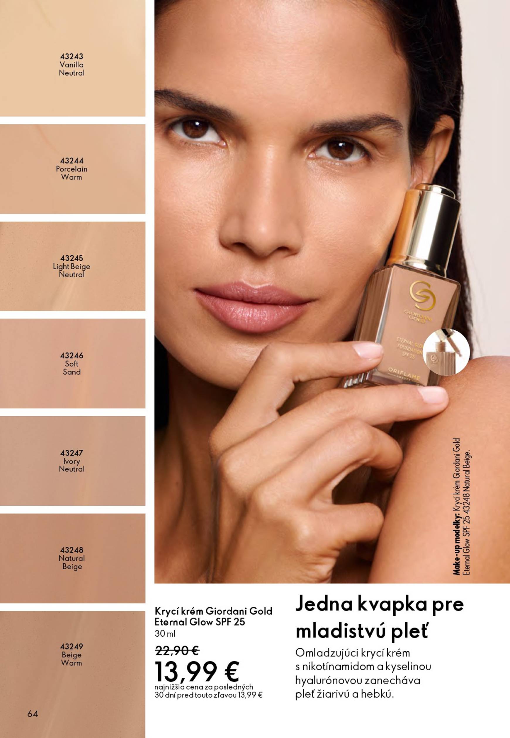 Page 64 of Aktuálny oriflame leták platný od stredy 21.01 do 10.02