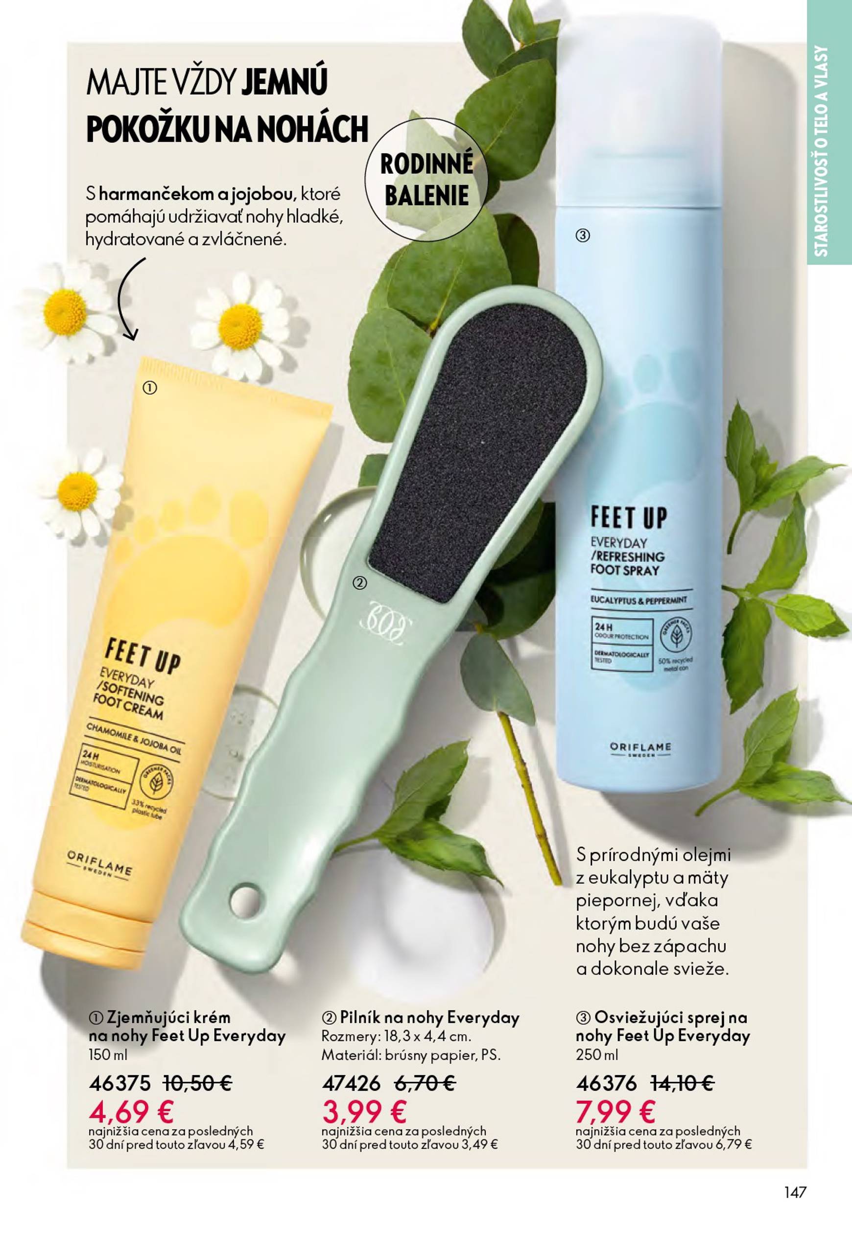 Page 147 of Aktuálny oriflame leták platný od stredy 21.01 do 10.02