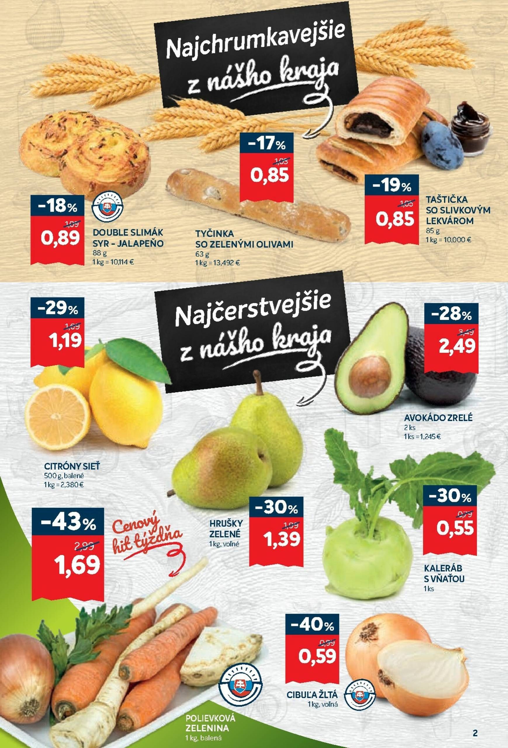 Page 2 of Aktuálny kraj leták platný od štvrtka 22.01 do 28.01